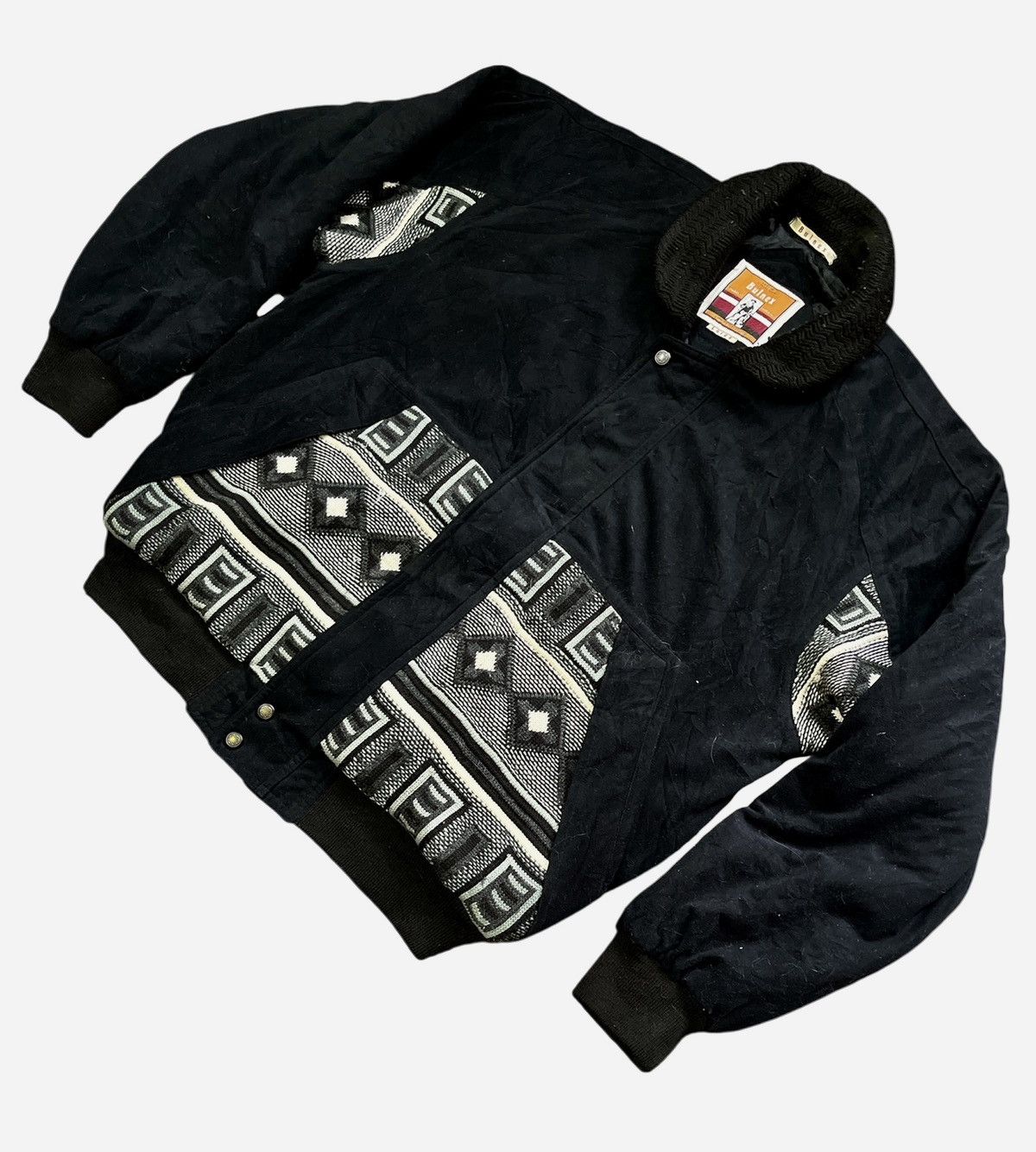 Japanese Brand Vintage BULNEX geometric jacket Size US L / EU 52-54 / 3 - 1 Thumbnail