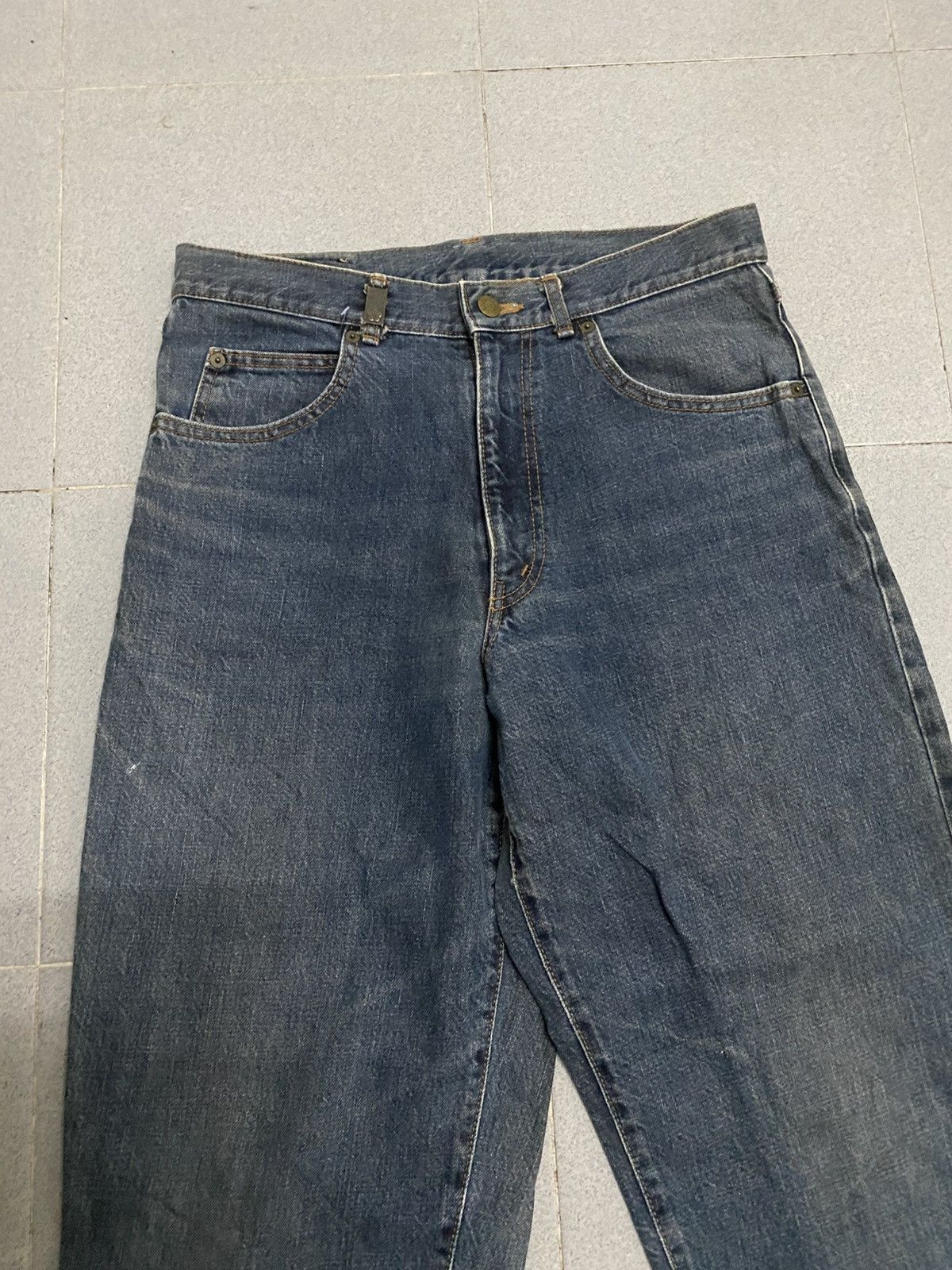Kenzo Vintag Kenzo Jeans Distress Denim Jeans Size US 31 - 5 Thumbnail