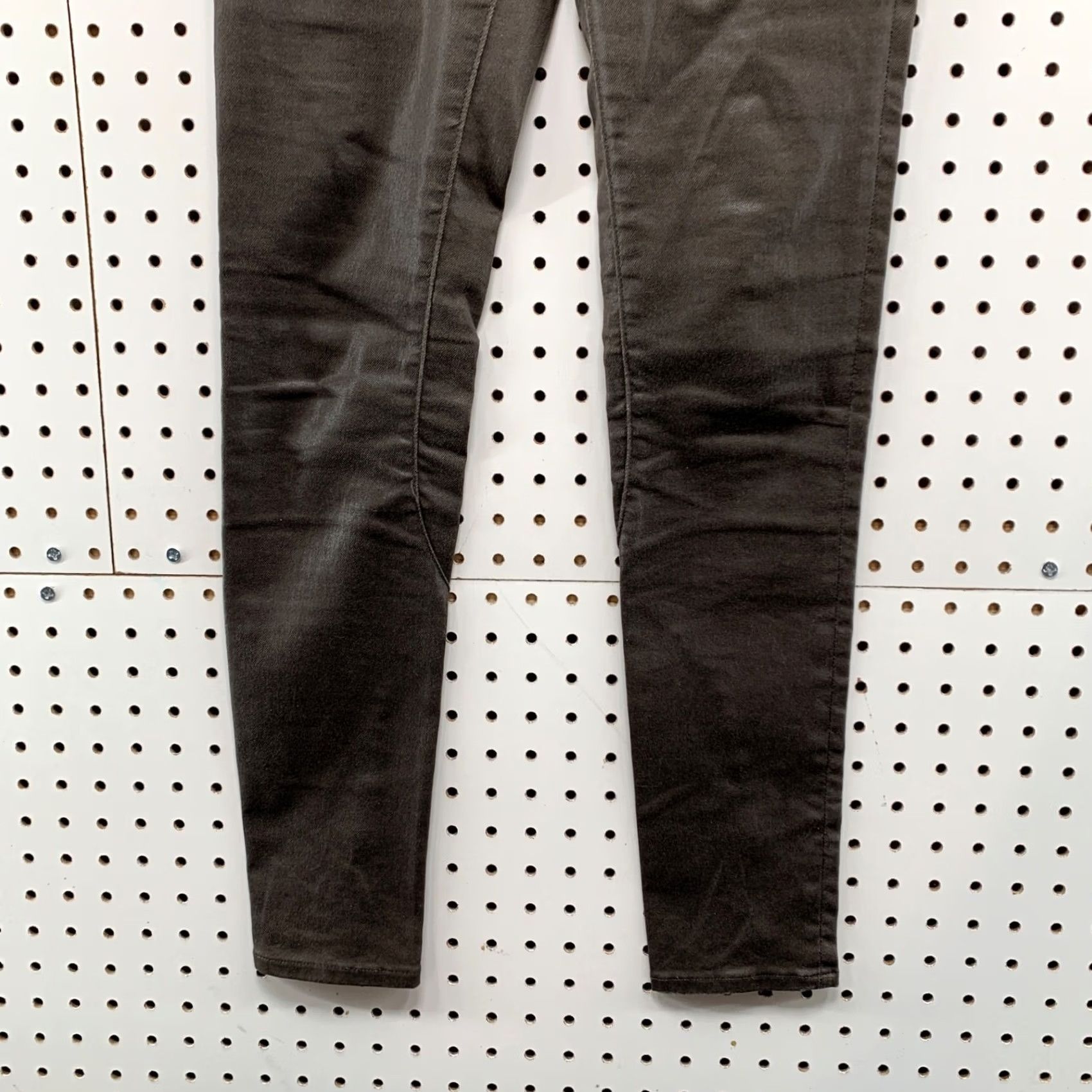 Allsaints AllSaints Spitalfields Jeans Women Size 26 Brown Waxed Skinny Fit 28x28.5 Denim Size 26" / US 2 / IT 38 - 3 Thumbnail