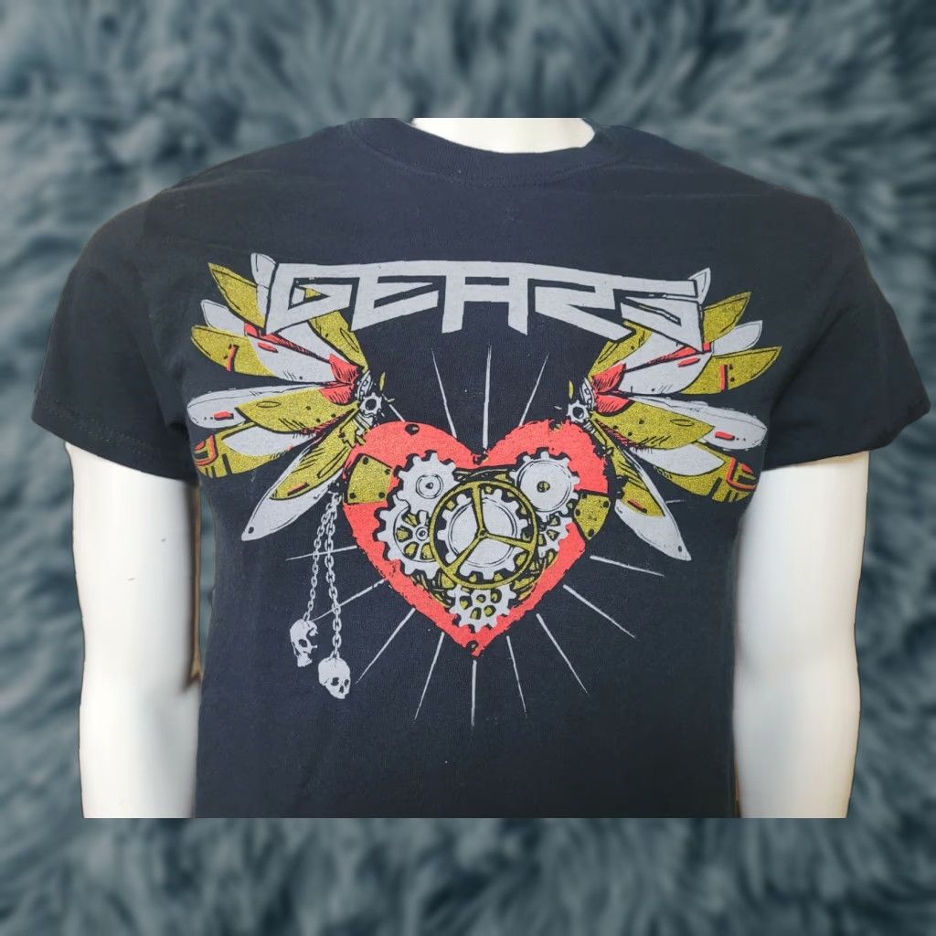 Gildan GEARS T Shirt SMALL Miami FL Nu Metal Rock Band BLACK Round Neck Short Sleeve Men Mens Gildan 100% Cotton Size US S / EU 44-46 / 1 - 1 Thumbnail