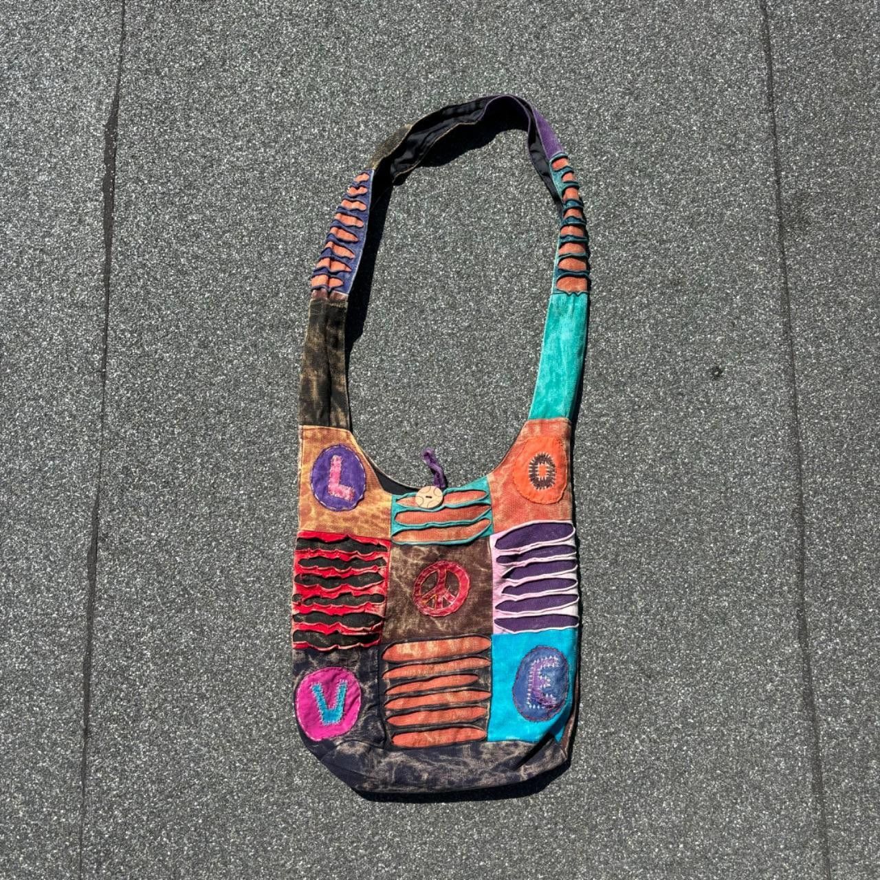 Japanese Brand × Vintage Vintage patchwork waistbag Size ONE SIZE - 1 Thumbnail