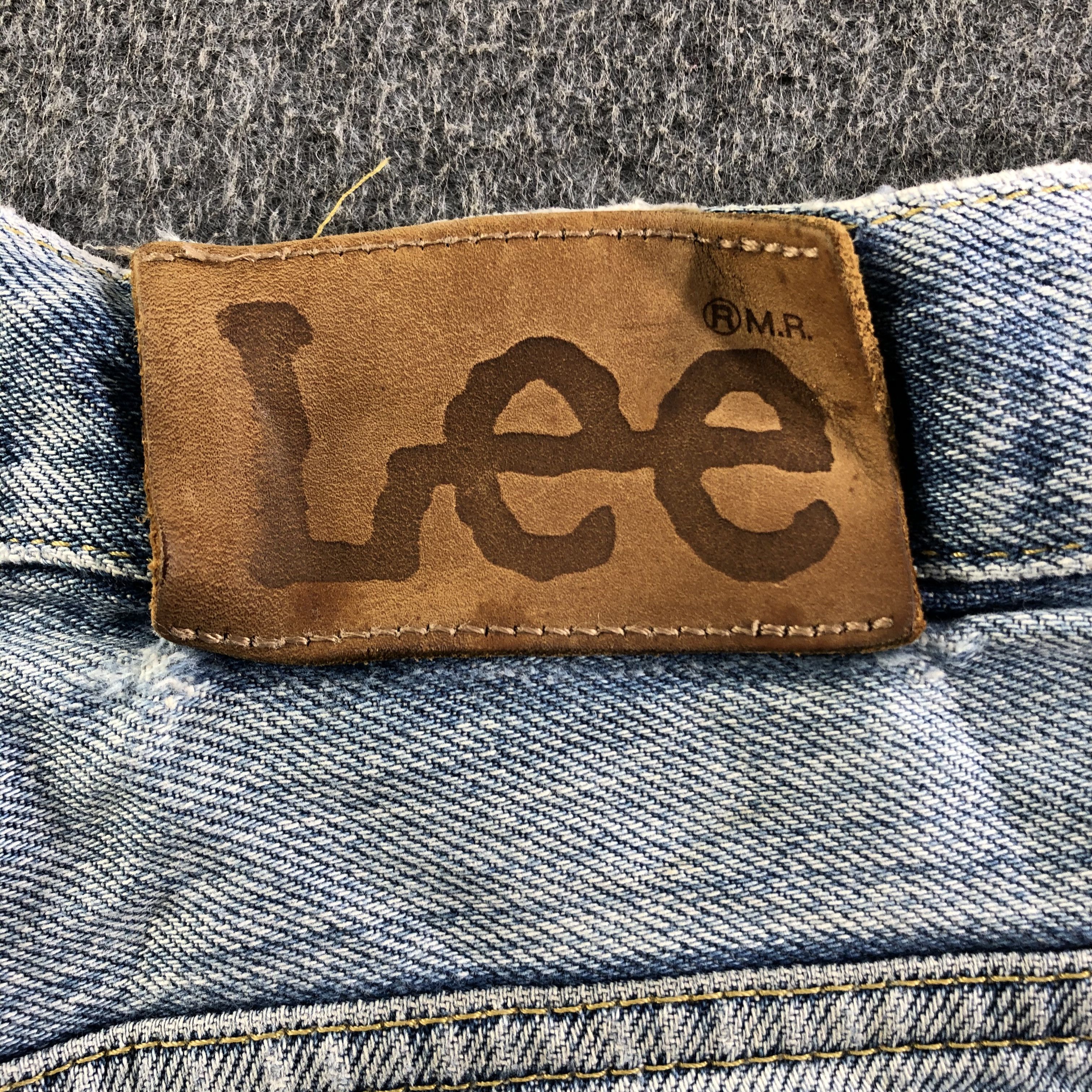 Lee Vintage Blue Wash Lee Jeans-J3678 Size US 32 / EU 48 - 5 Thumbnail