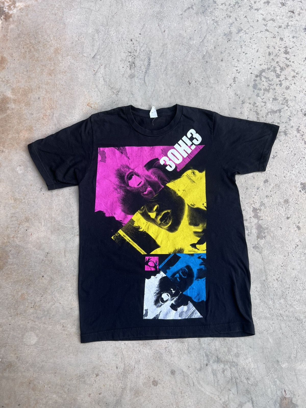 Band Tees Vintage 3OH!3 American electronic music duo Album Tshirt Size US S / EU 44-46 / 1 - 1 Thumbnail