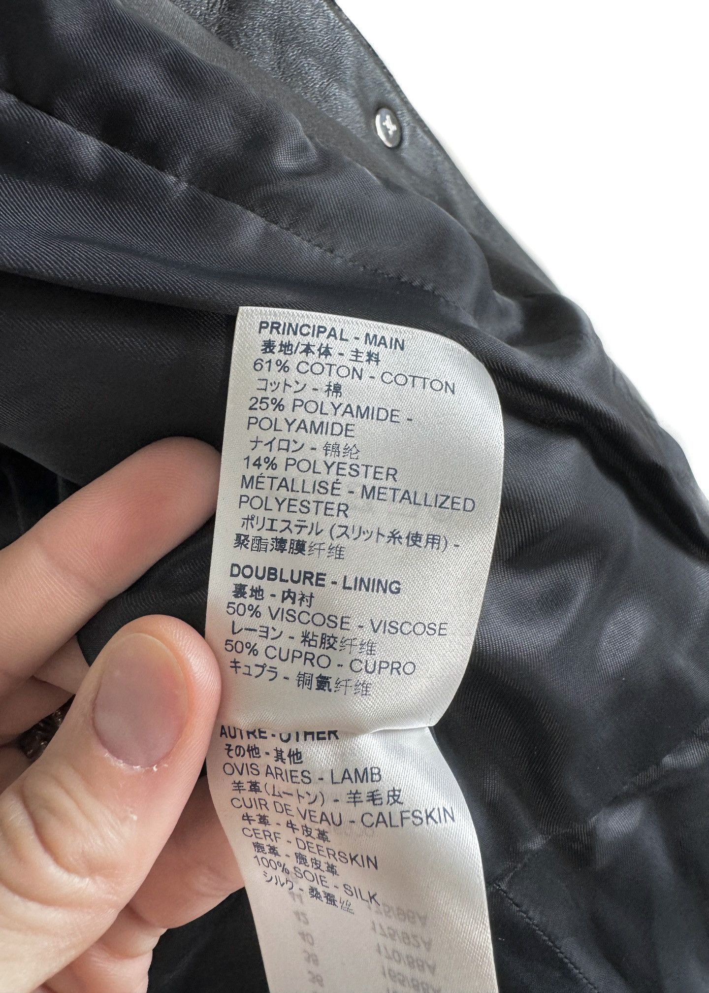 Louis Vuitton Louis Vuitton Runway 2018 Black Leather Tweed Vest Jacket Size S / US 4 / IT 40 - 13 Thumbnail