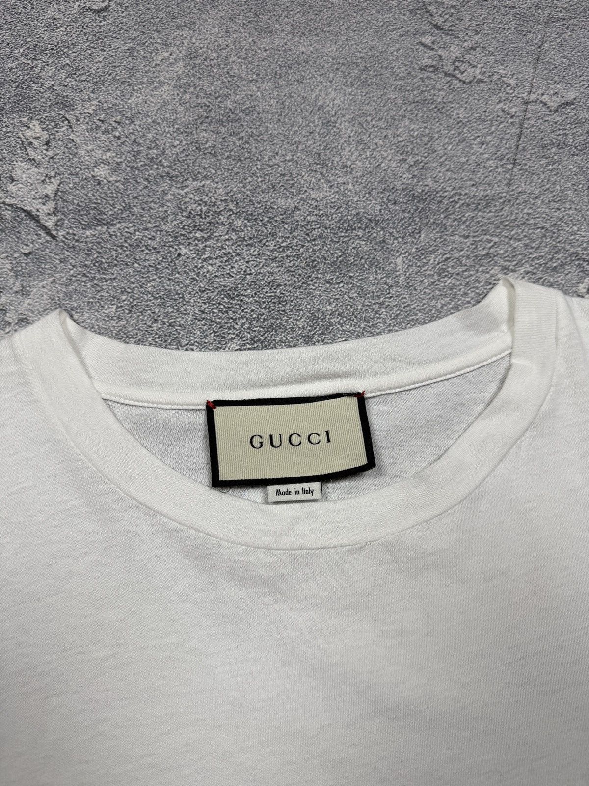 Gucci Gucci Tee Shirt Flower Big Logo Size US S / EU 44-46 / 1 - 8 Thumbnail