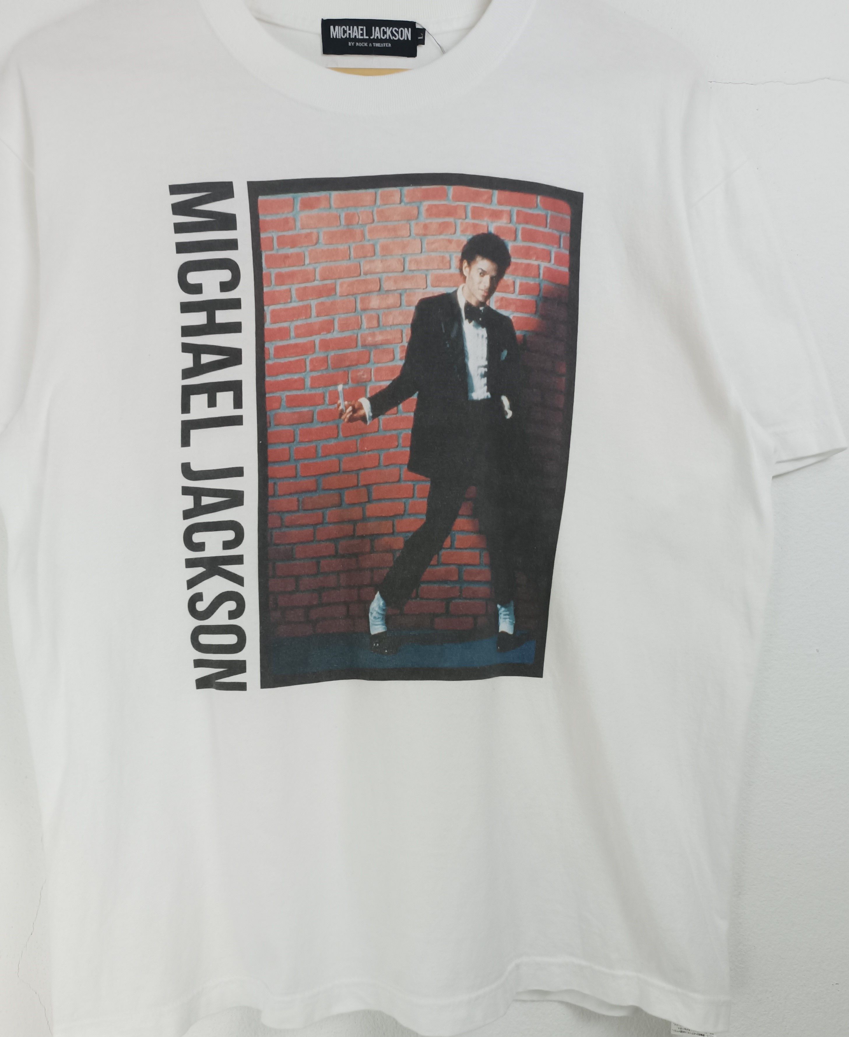 Vintage VINTAGE MICHAEL JACKSON KING OF POP EMINEM BIEBER MADONNA Size US L / EU 52-54 / 3 - 8 Thumbnail