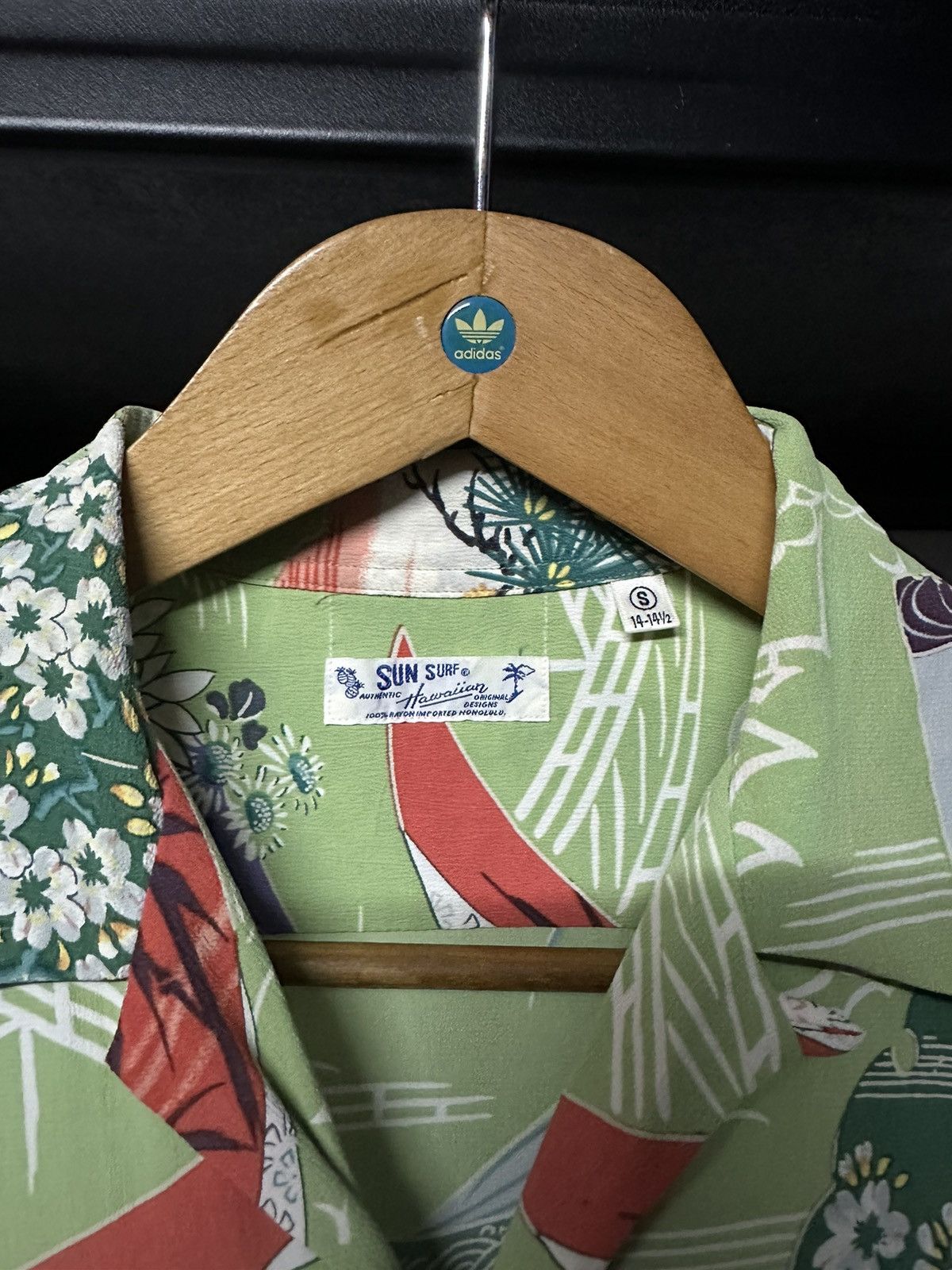 Sun Surf Vintage Sun Surf Hawaiian Japan Rayon Crape Button Ups Tee Size US M / EU 48-50 / 2 - 3 Thumbnail