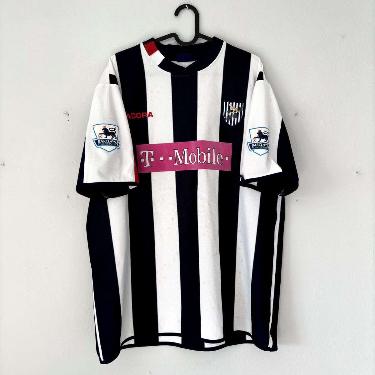 Vintage 2004 2005 West Bromwich Albion Vintage Kit Soccer Jersey Tee Size US L / EU 52-54 / 3 - 2 Thumbnail