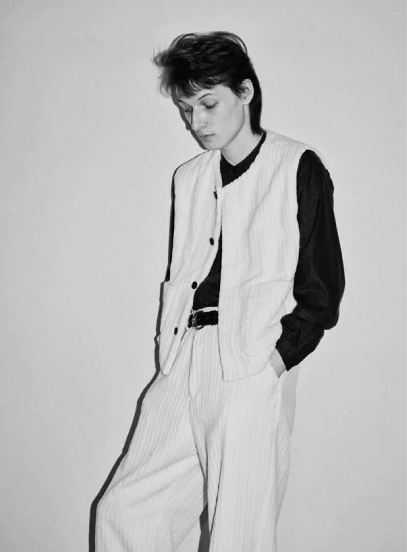 Other Matsufuji White Thick Corduroy Vest Size US M / EU 48-50 / 2 - 1 Thumbnail