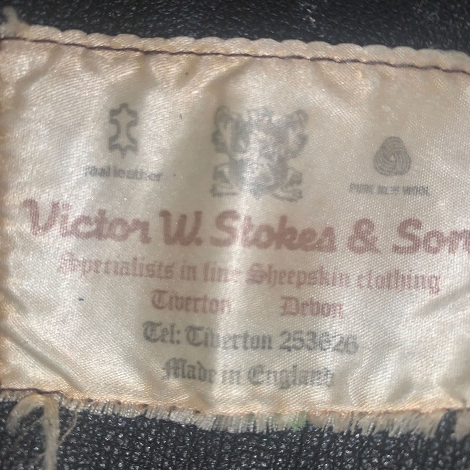 Other VINTAGE 80's HANDPAINTED SHEEPSKIN SHEARLING Jacket U.K. Size S / US 4 / IT 40 - 4 Thumbnail