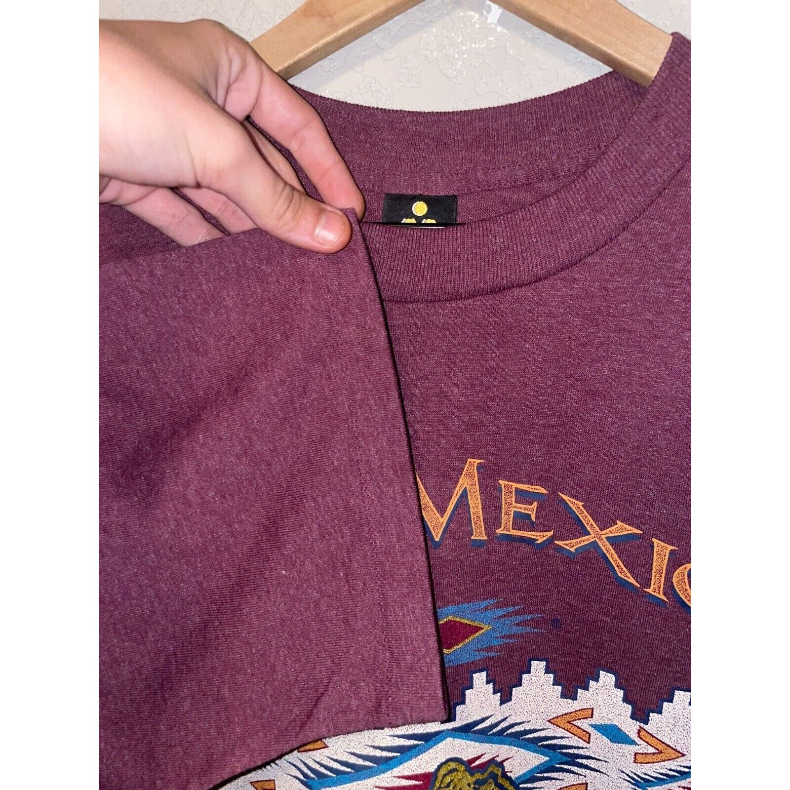 Vintage Vintage New Mexico Shirt Chili Pepper Indian Tee VTG 90s L Size US L / EU 52-54 / 3 - 8 Thumbnail