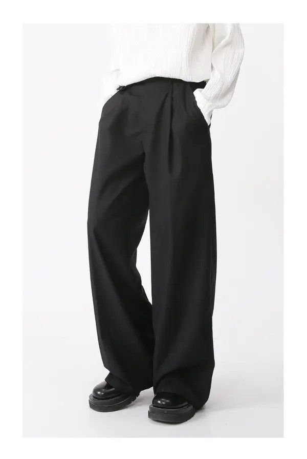 Japanese Brand Ichiko x aoka Japanese retro casual loose straight trousers Size US 32 / EU 48 - 7 Thumbnail