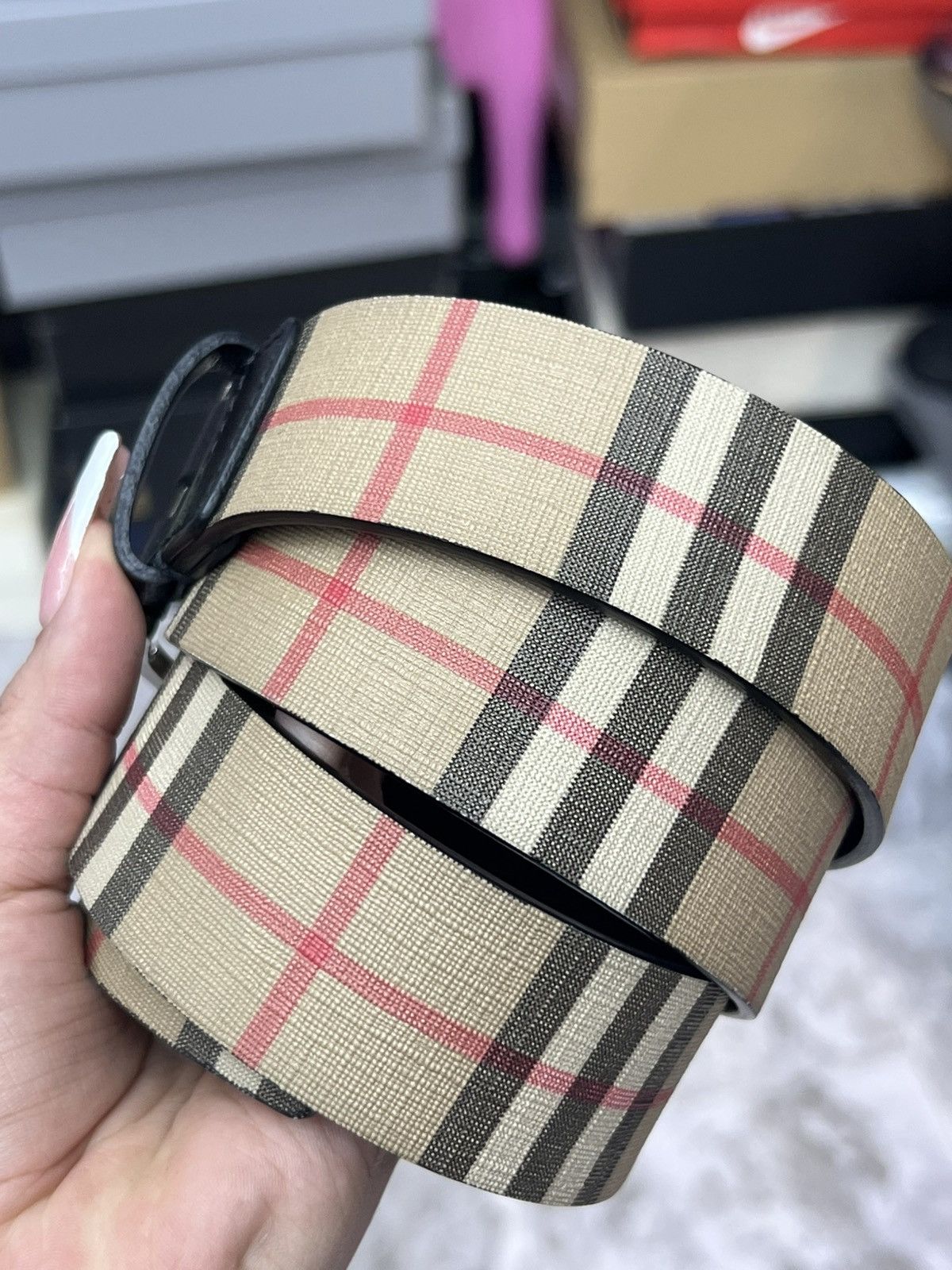 Burberry Burberry Belt Size 36 - 2 Thumbnail
