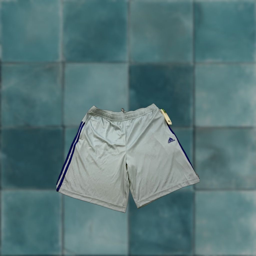 Adidas Adidas Shorts Mens XL Light Blue M Stripe Short 3-Stripes Athletic Gym Training Size US 36 / EU 52 - 1 Thumbnail