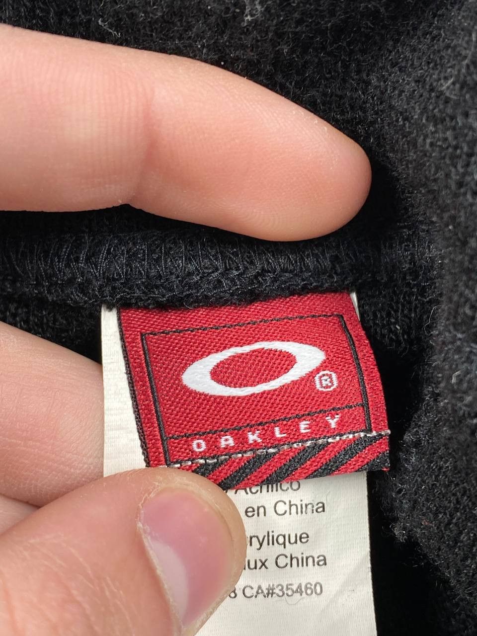 Oakley Vintage Oakley Factory Pilot Beanie Men Black Size ONE SIZE - 6 Thumbnail