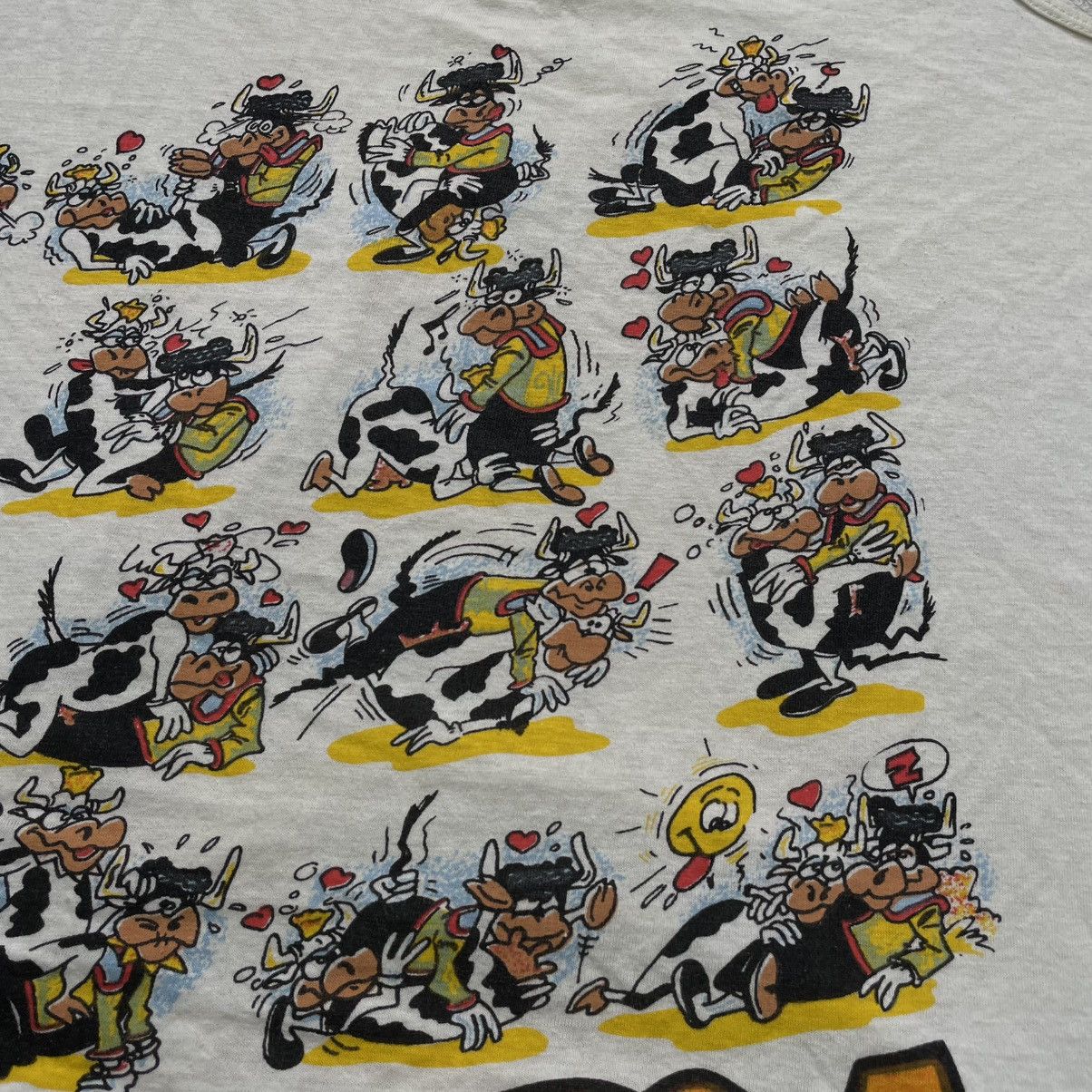Vintage VINTAGE ADULT “ SEX MALLORCA COWS ” FUNNY TEE Y2K 90s Size US M / EU 48-50 / 2 - 5 Thumbnail