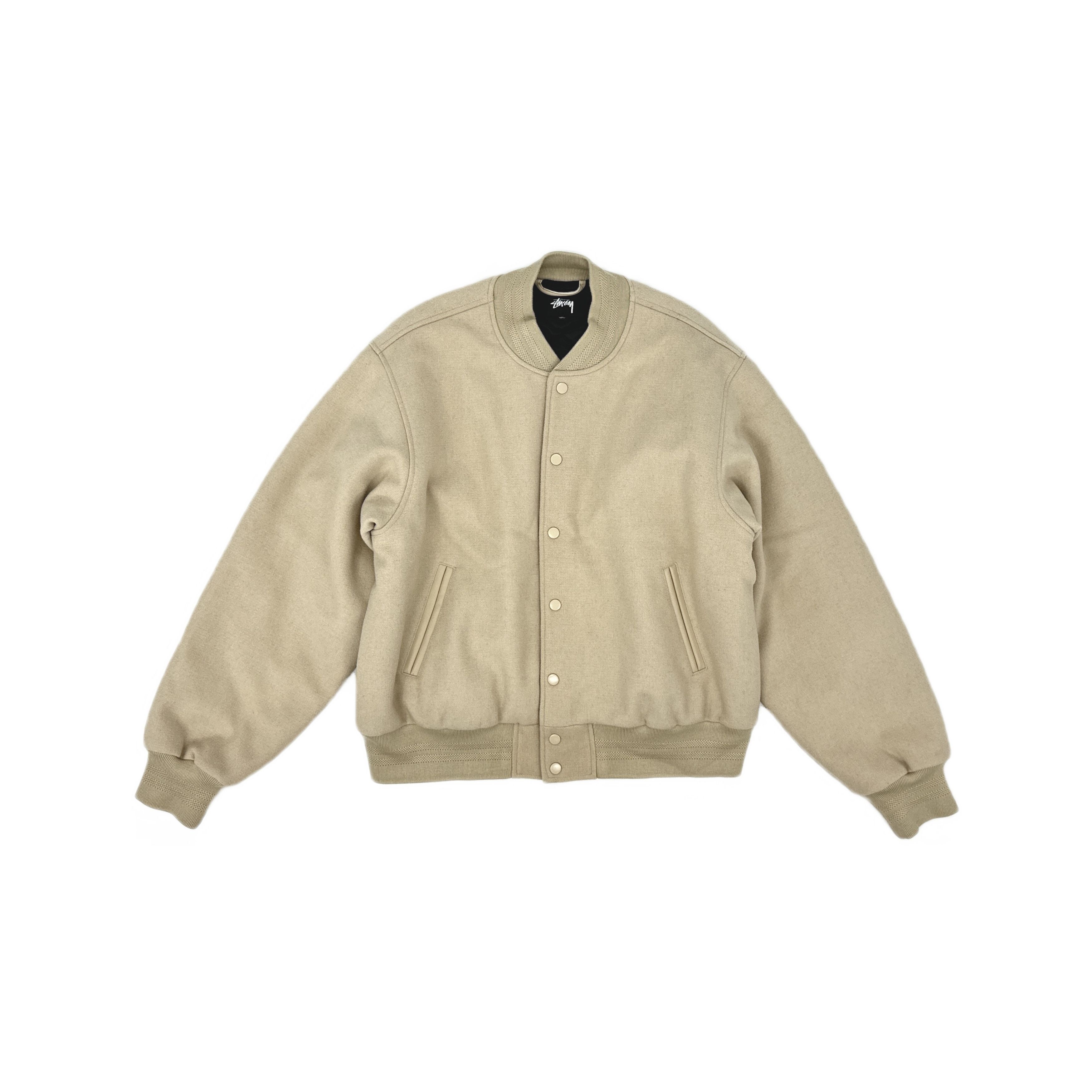 Stussy Stüssy Sport Logo Wool Bomber Jacket Size M Size US M / EU 48-50 / 2 - 1 Thumbnail