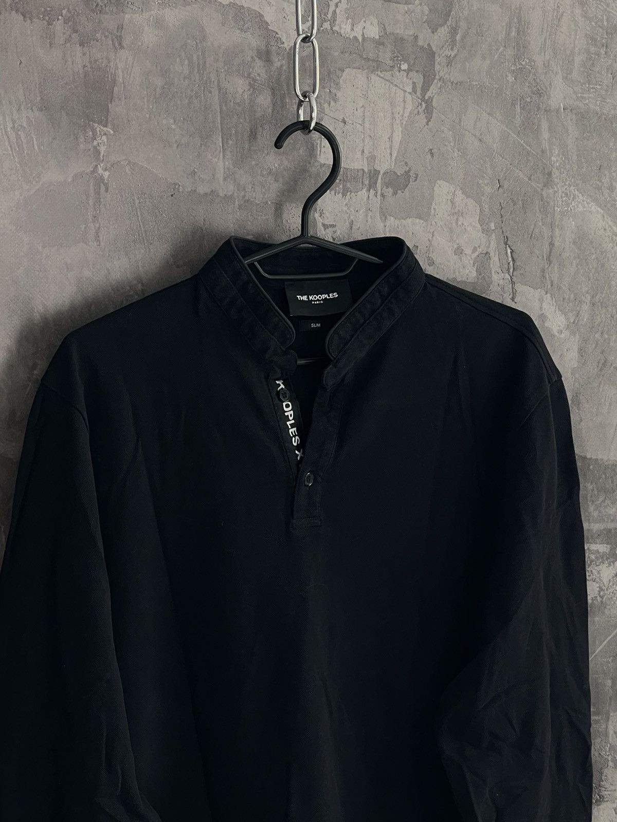 The Kooples The Kooples Long Sleeve Polo Knit T shirt Luxury Old Money Size US XL / EU 56 / 4 - 7 Thumbnail