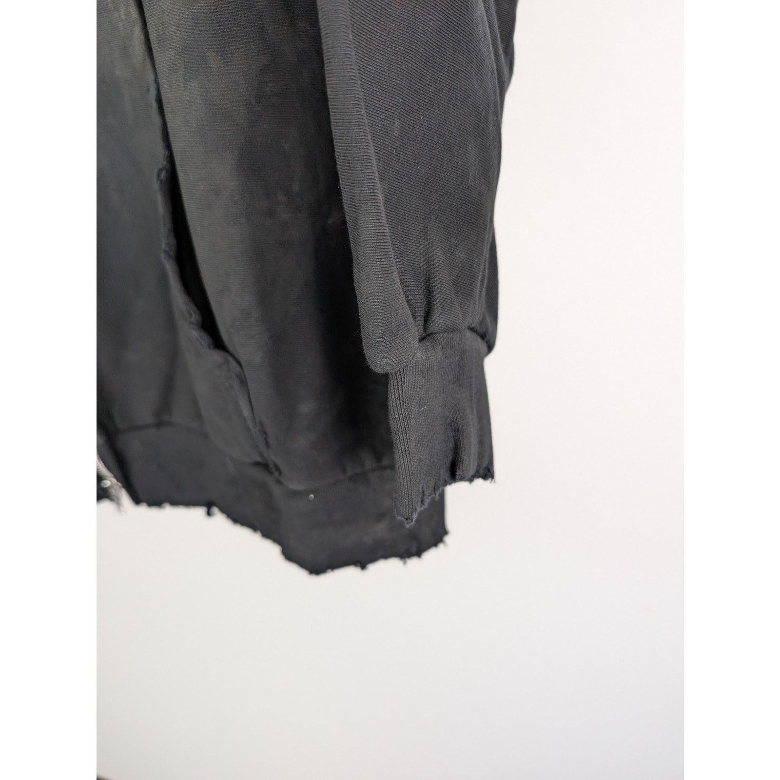 Balenciaga o1rshd1 Gaffer Med Moll Small Fit Zip up Hoodie Black Size US S / EU 44-46 / 1 - 4 Thumbnail