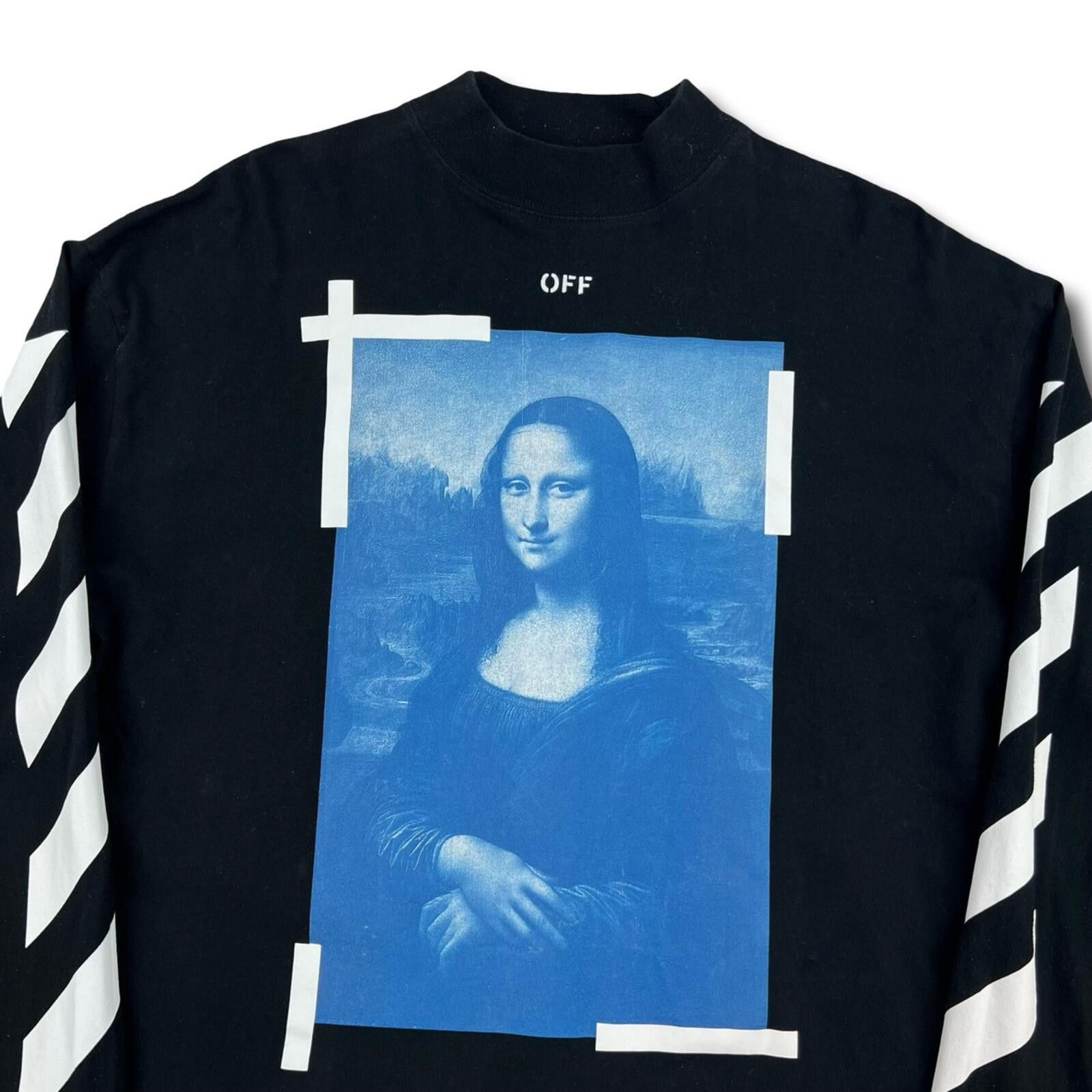 Off-White Off-White Mona Lisa Mock Neck Long Sleeve Size US M / EU 48-50 / 2 - 1 Thumbnail