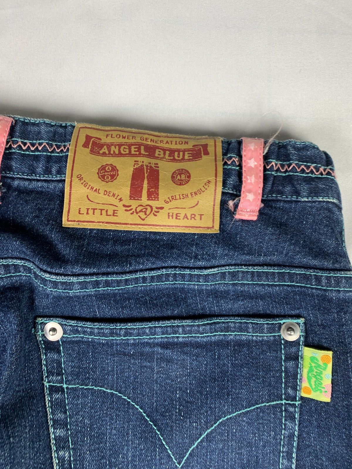 Angel Blue 2000s Angel Blue Japan Patch Cute Pop Embroidered Pants Size 28" / US 6 / IT 42 - 16 Thumbnail