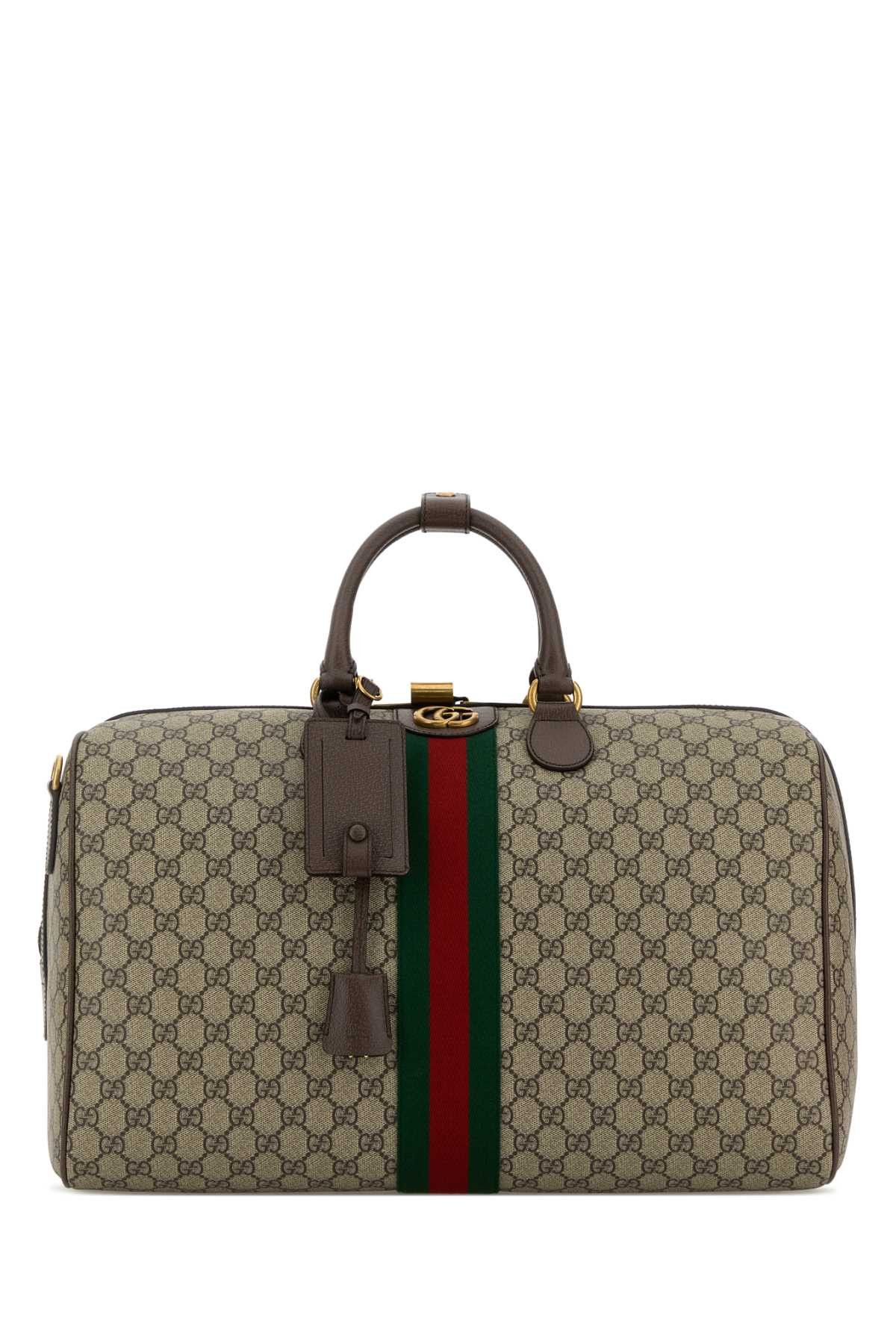 Gucci Printed Canvas Travel Bag Size ONE SIZE - 1 Thumbnail