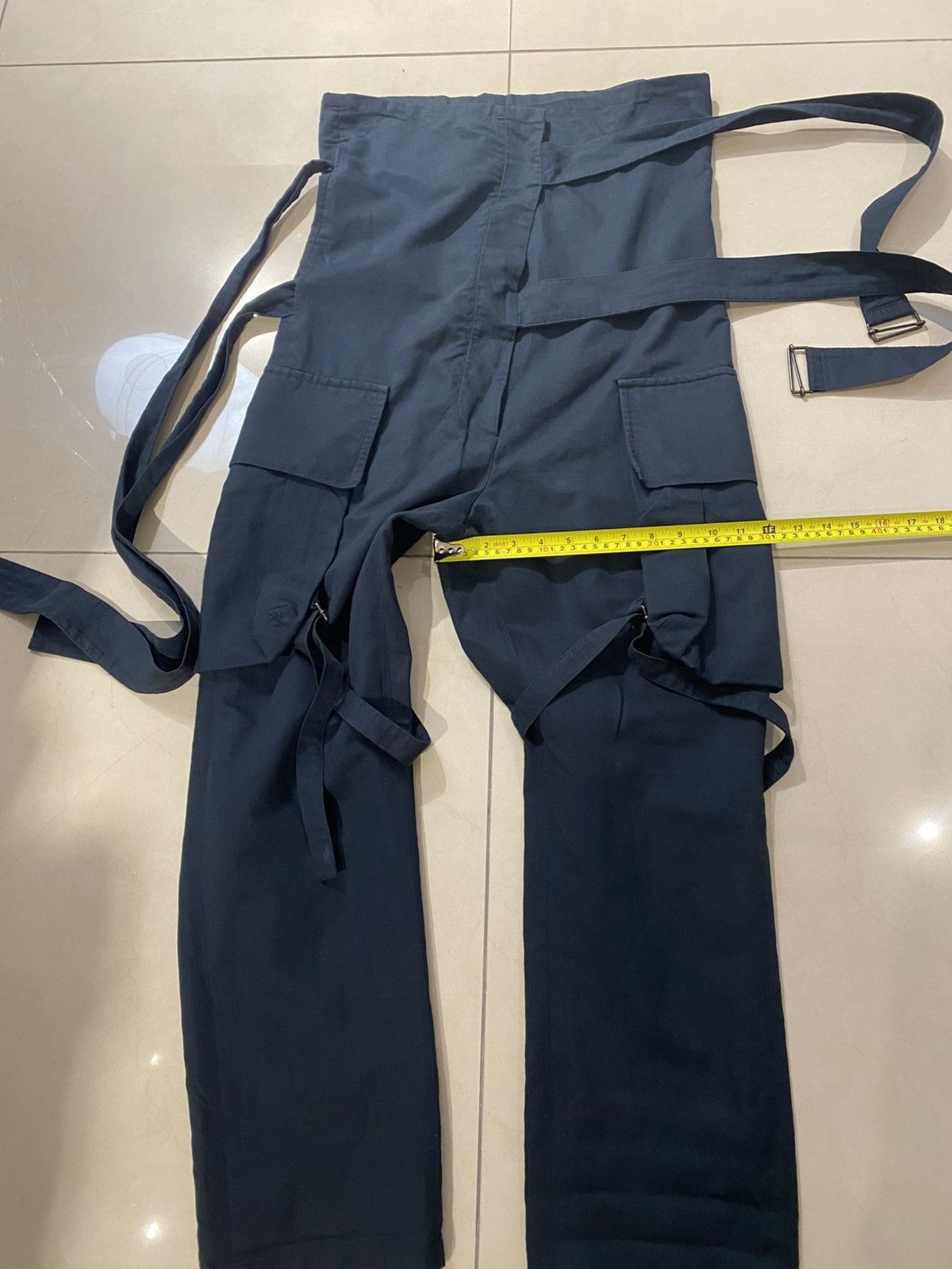 Ann Demeulemeester Ann Demeulemeester Bondage Strap Cargo Pants Size US 36 / EU 52 - 17 Thumbnail
