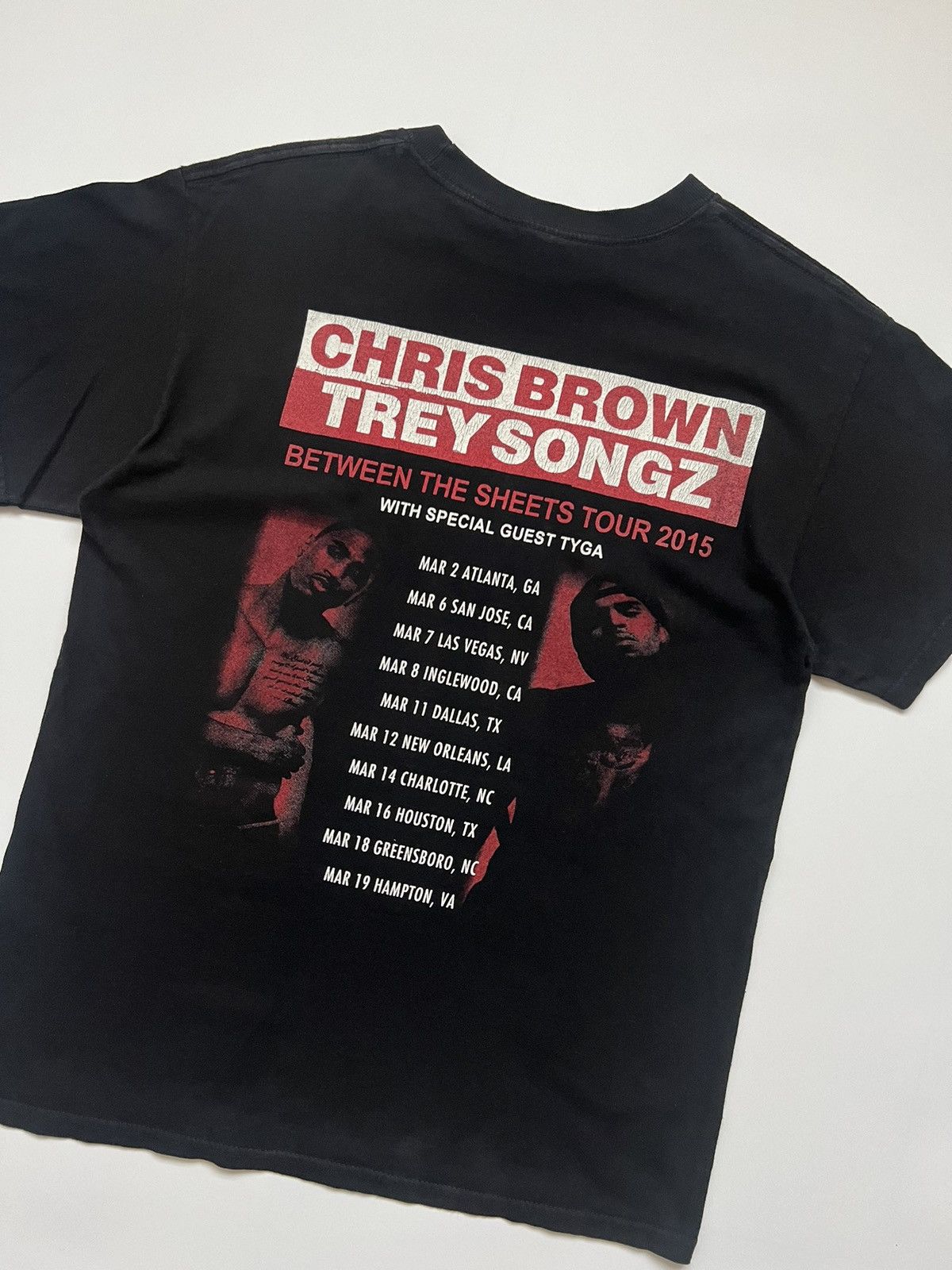 Band Tees Chris Brown & Trey Songz Between The Sheets Tour Size US M / EU 48-50 / 2 - 2 Thumbnail