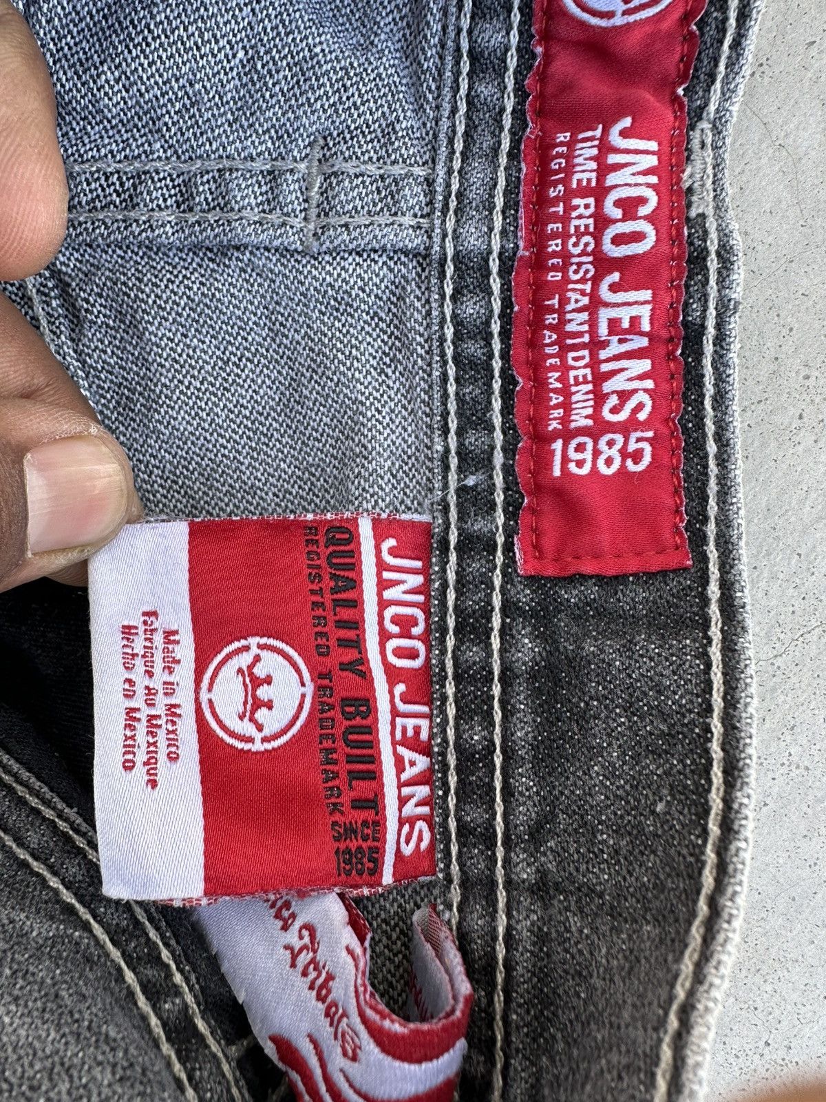 JNCO JNCO Jeans Kids Wide Leg Baggy Denim - Cobra Embroidered Size US 26 / EU 42 - 10 Thumbnail