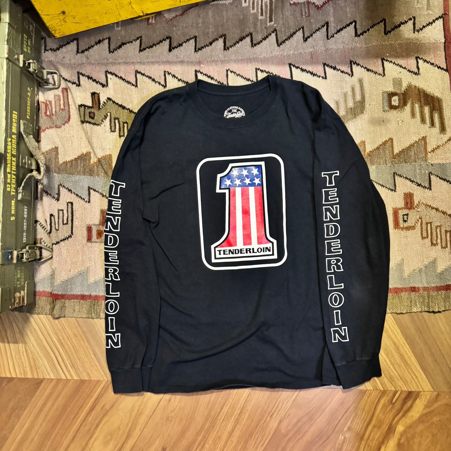 Harley Davidson Tenderloin Tokyo Harley Davidson Long Sleeve Sweatshirt Size US L / EU 52-54 / 3 - 1 Thumbnail