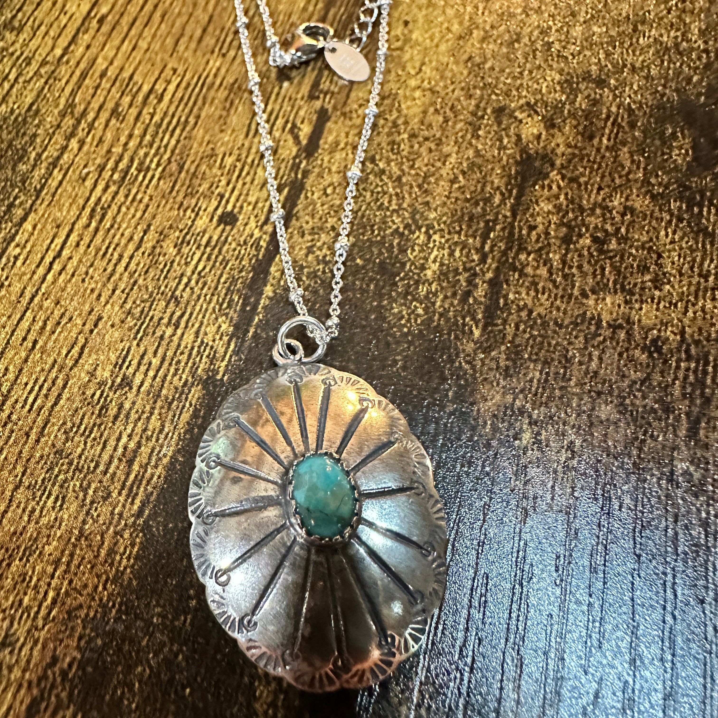 Other Concho Turquoise Elegance: Adjustable Sterling Silver Beaded Size ONE SIZE - 4 Thumbnail