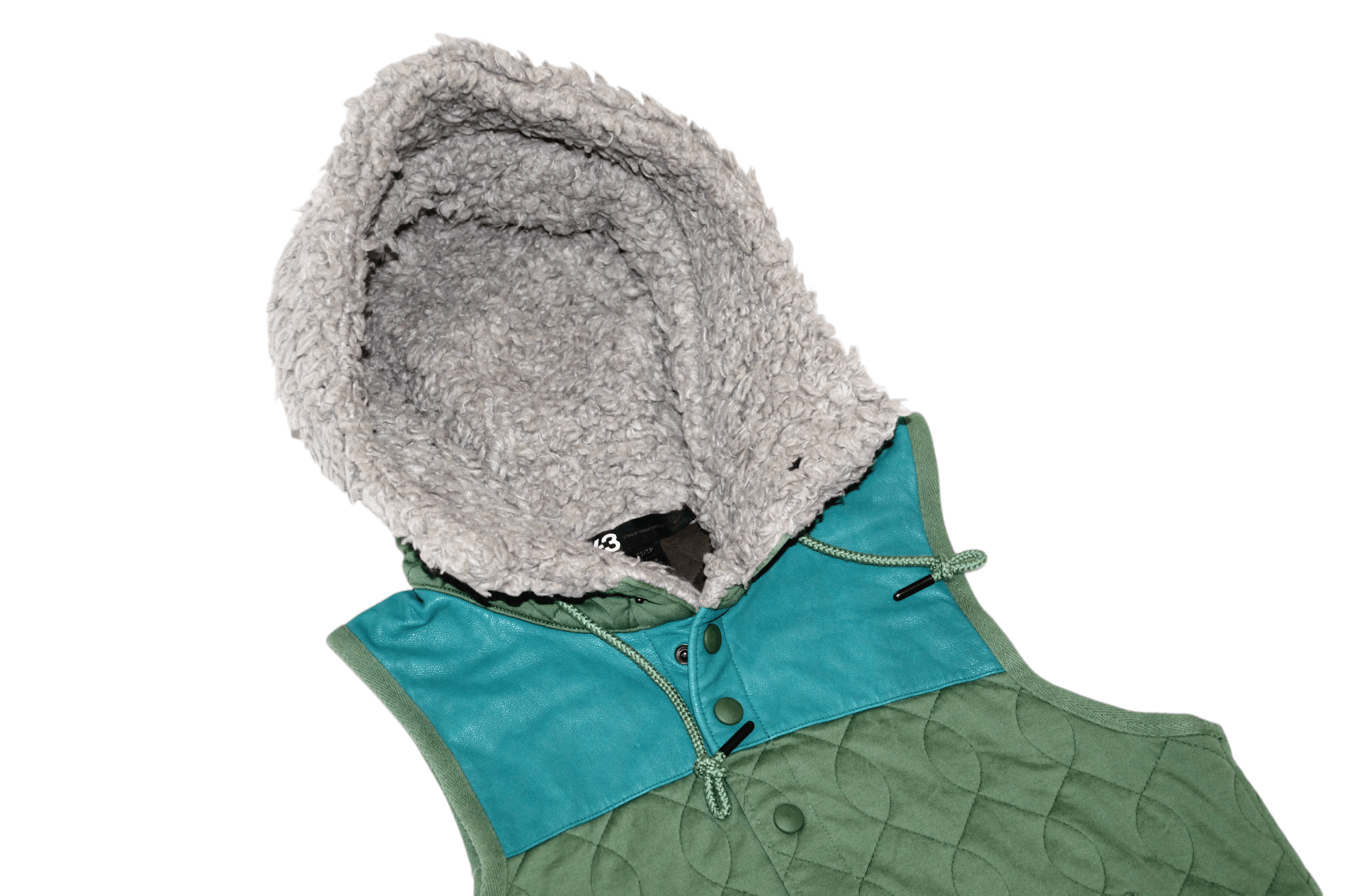 Adidas Adidas x Yohji Yamamoto Y-3 snap-button quilted hooded vest Size US XS / EU 42 / 0 - 14 Thumbnail