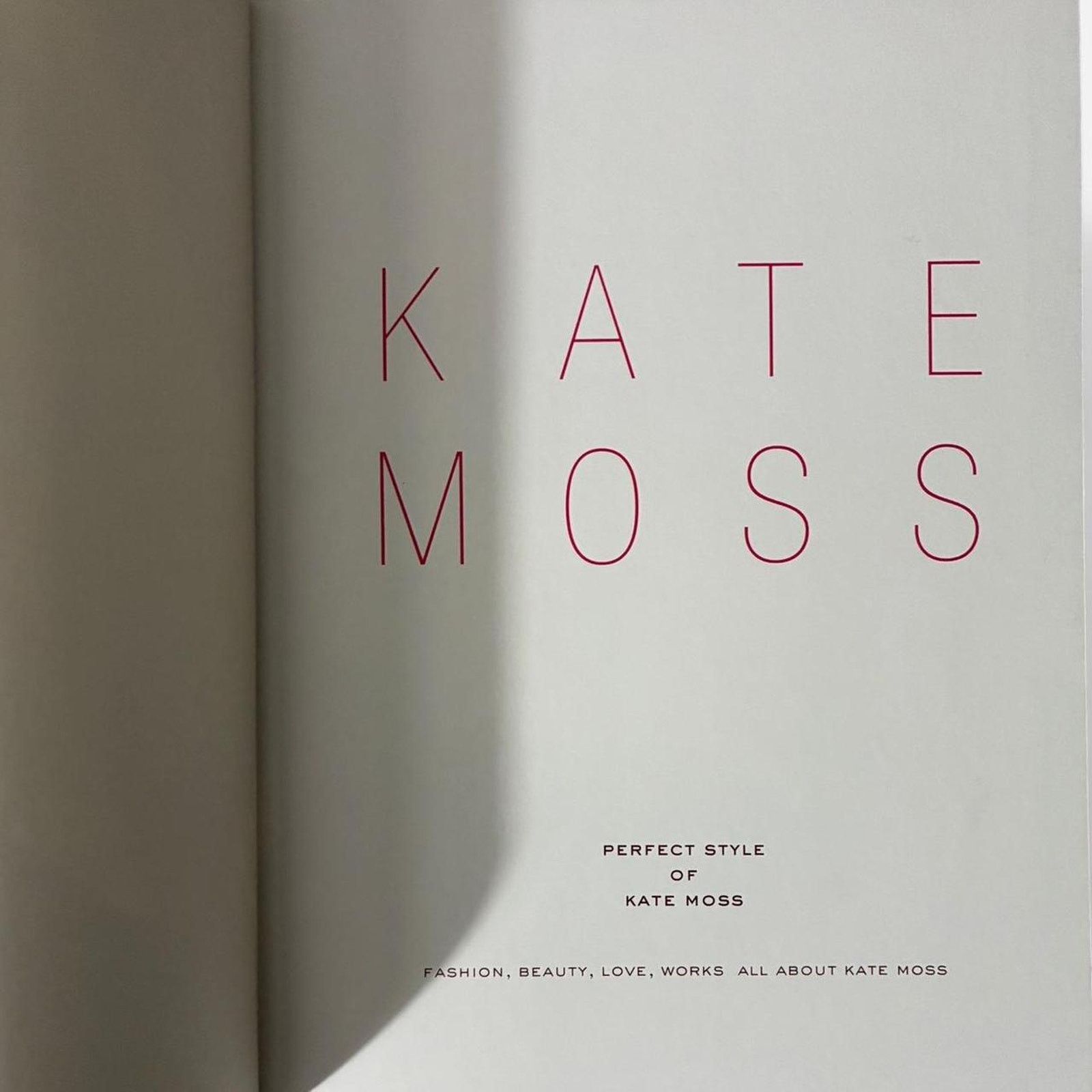 Japanese Brand × Vintage Kate Moss PERFECT STYLE FASHION, BEAUTY, LOVE, WORKS Size ONE SIZE - 2 Thumbnail