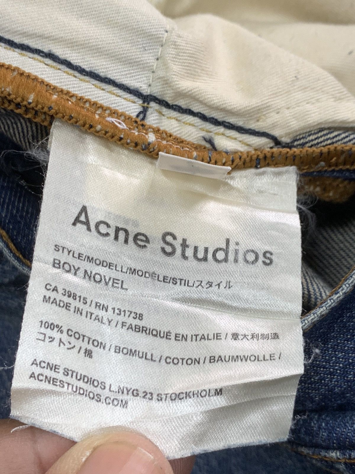 Acne Studios Acne studio denim boy novel. Size US 31 - 7 Thumbnail
