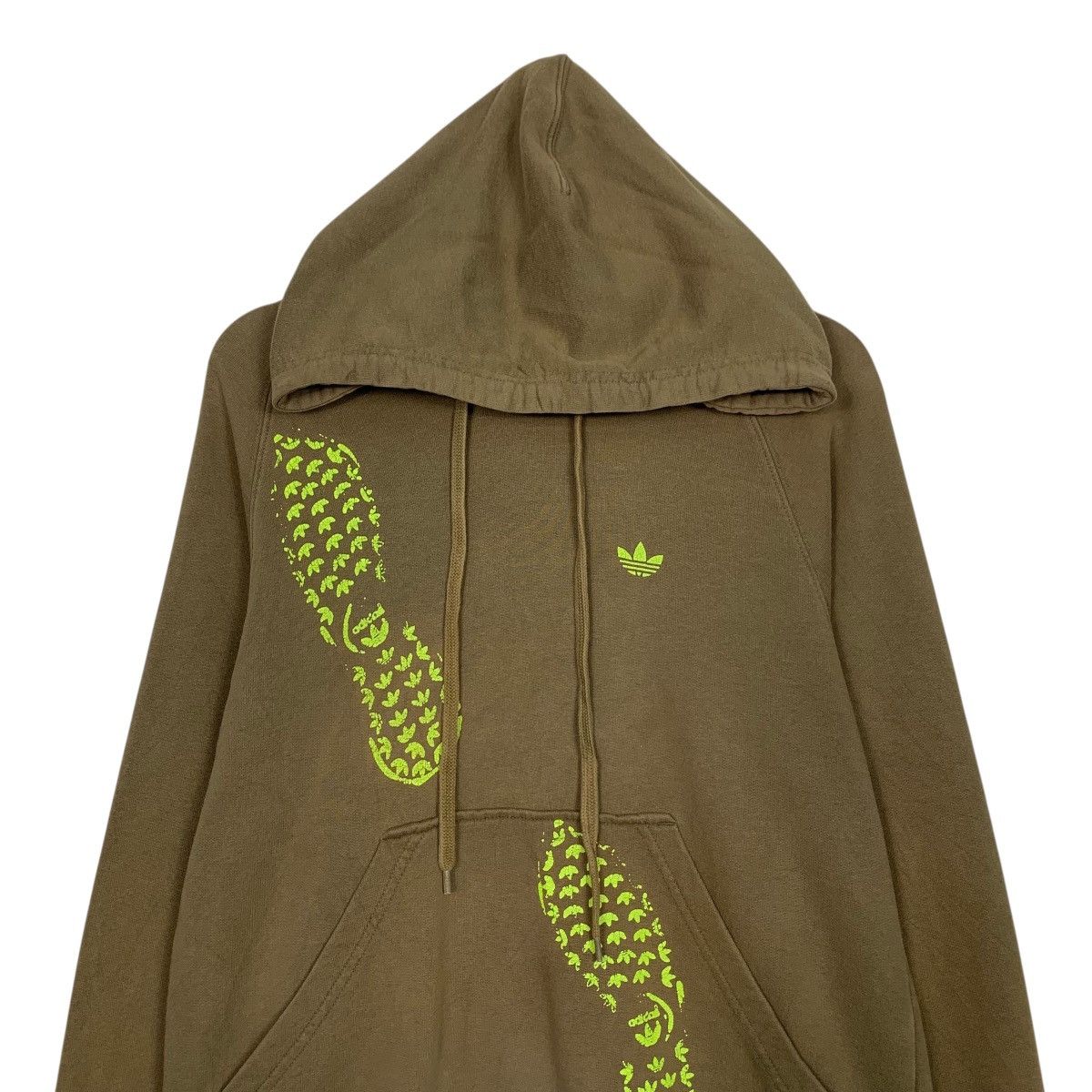 Adidas Y2K ADIDAS Shoe Sole Graphic Pullover Hoodies #3548-C162 Size US M / EU 48-50 / 2 - 2 Thumbnail
