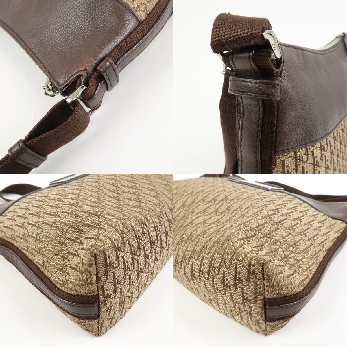 Christian Dior Monsieur Christian Dior Street Chic Trotter Oblique & Shoulder Bag Size ONE SIZE - 4 Thumbnail