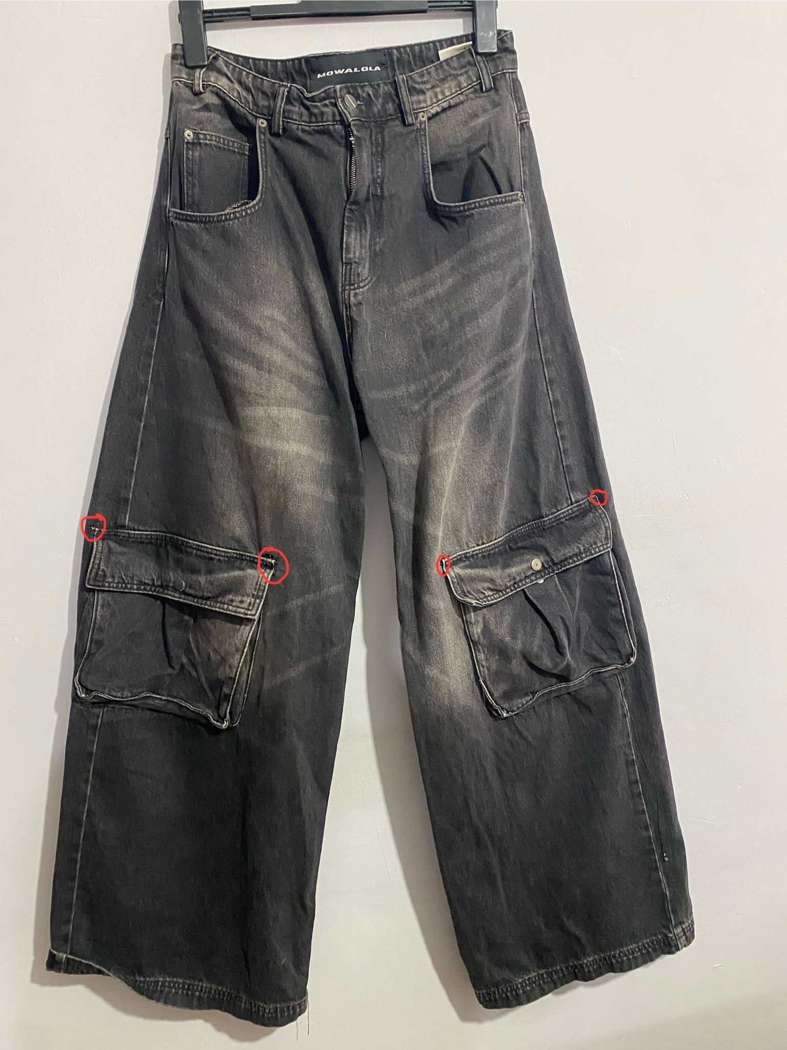 Mowalola Mowalola double d jean Size US 28 / EU 44 - 3 Thumbnail