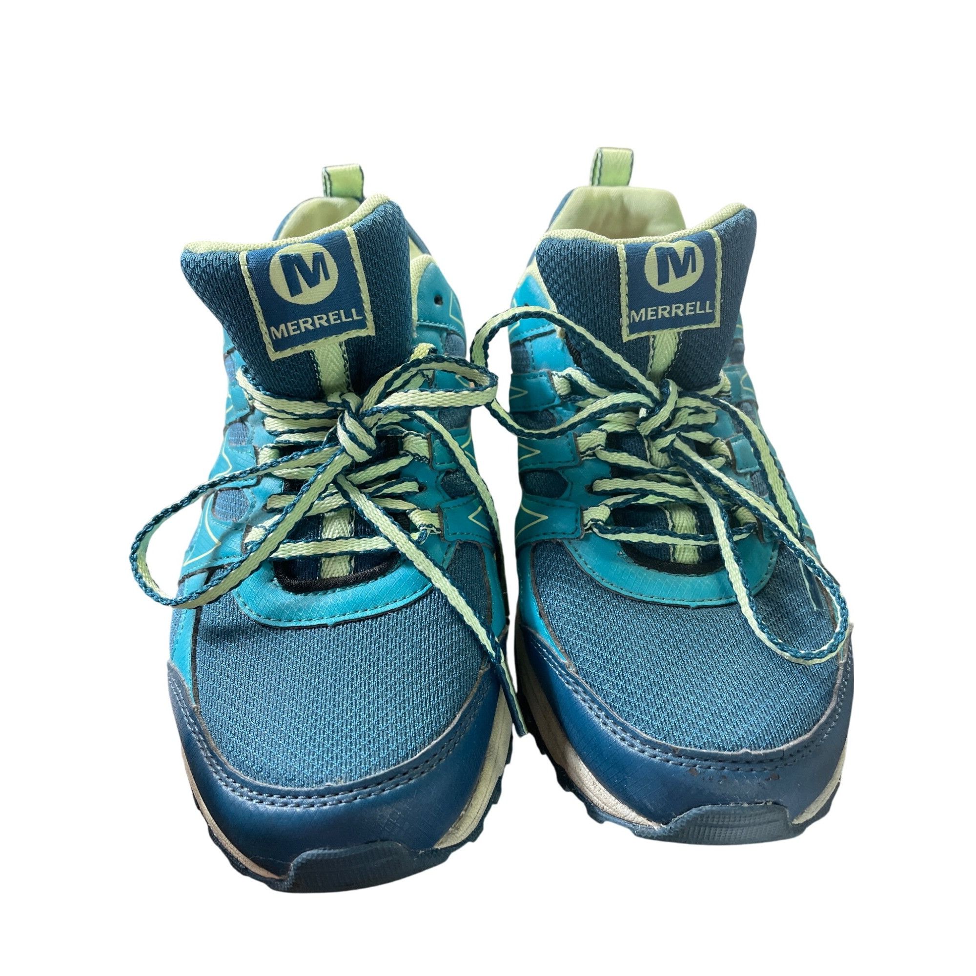 Merrell Merrell Womens Blue Green Trail Running Shoes Sneakers size Size US 8.5 / EU 41-42 - 5 Thumbnail