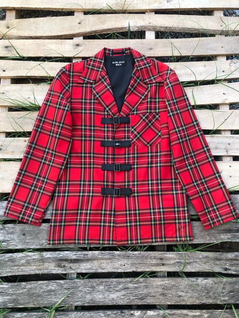 If Six Was Nine × Japanese Brand × Seditionaries Vintage Acid Jazz Men Seditionaries Coat Jacket Size US M / EU 48-50 / 2 - 1 Thumbnail