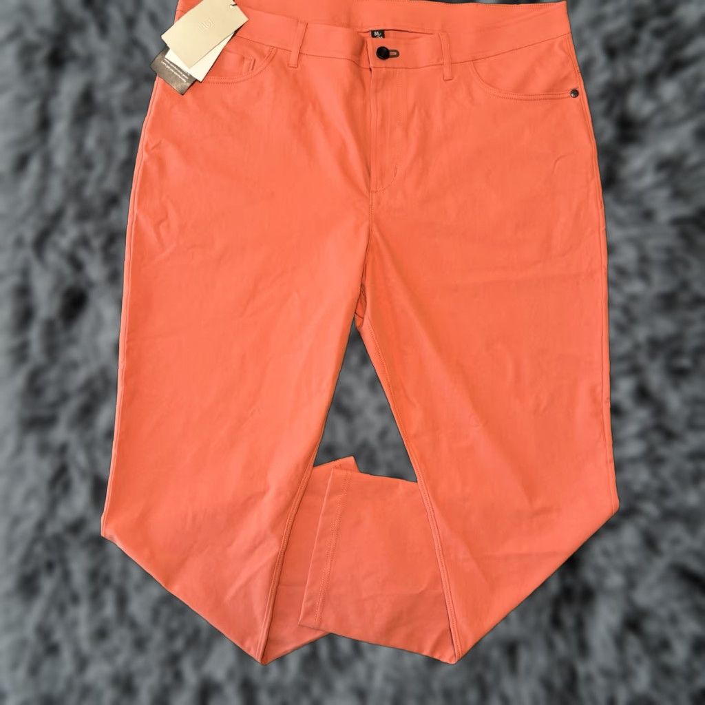 Vintage Public Rec Workday Chino Pants Mens 38x30 Slim Straight Pink 5-Pocket Stretch Size US 38 / EU 54 - 1 Thumbnail