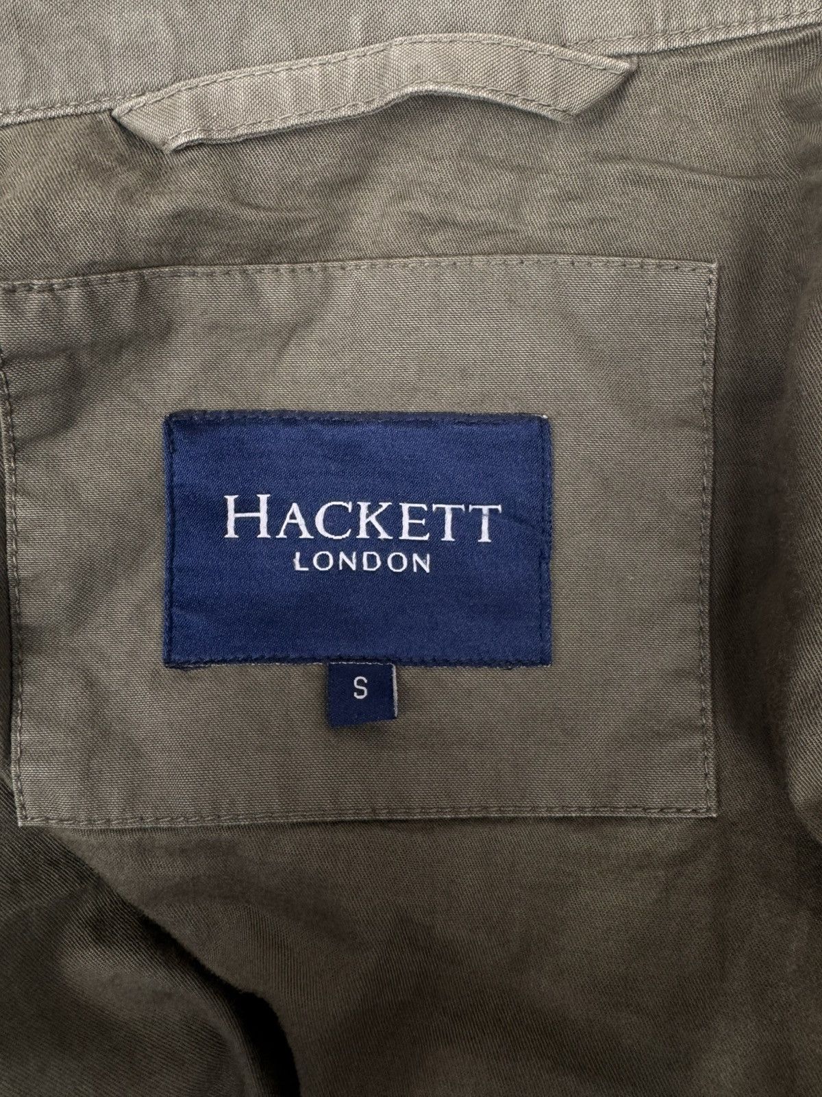 Hackett Hackett London Men Field Jacket Khaki Size S Size US S / EU 44-46 / 1 - 7 Thumbnail