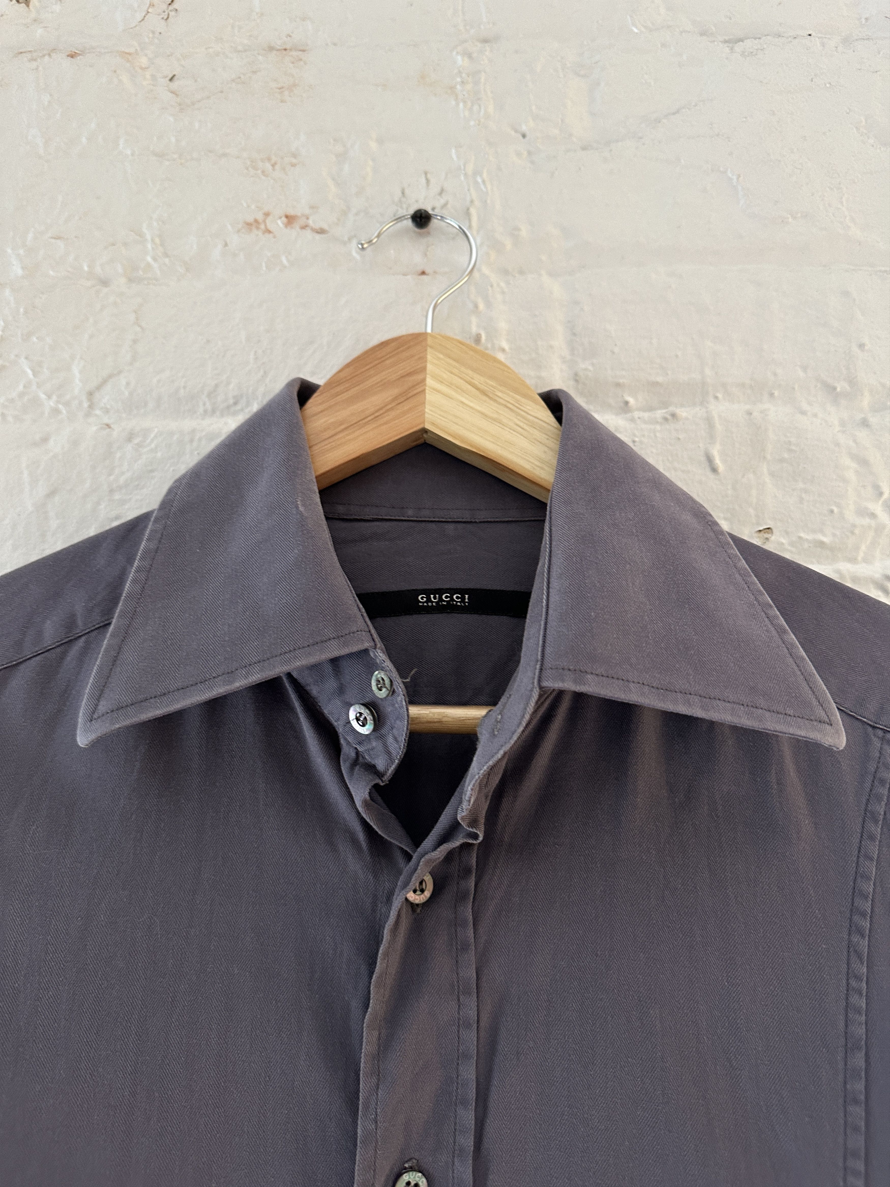 Gucci Gucci by Tom Ford Darted Button Up Shirt Size US S / EU 44-46 / 1 - 2 Thumbnail