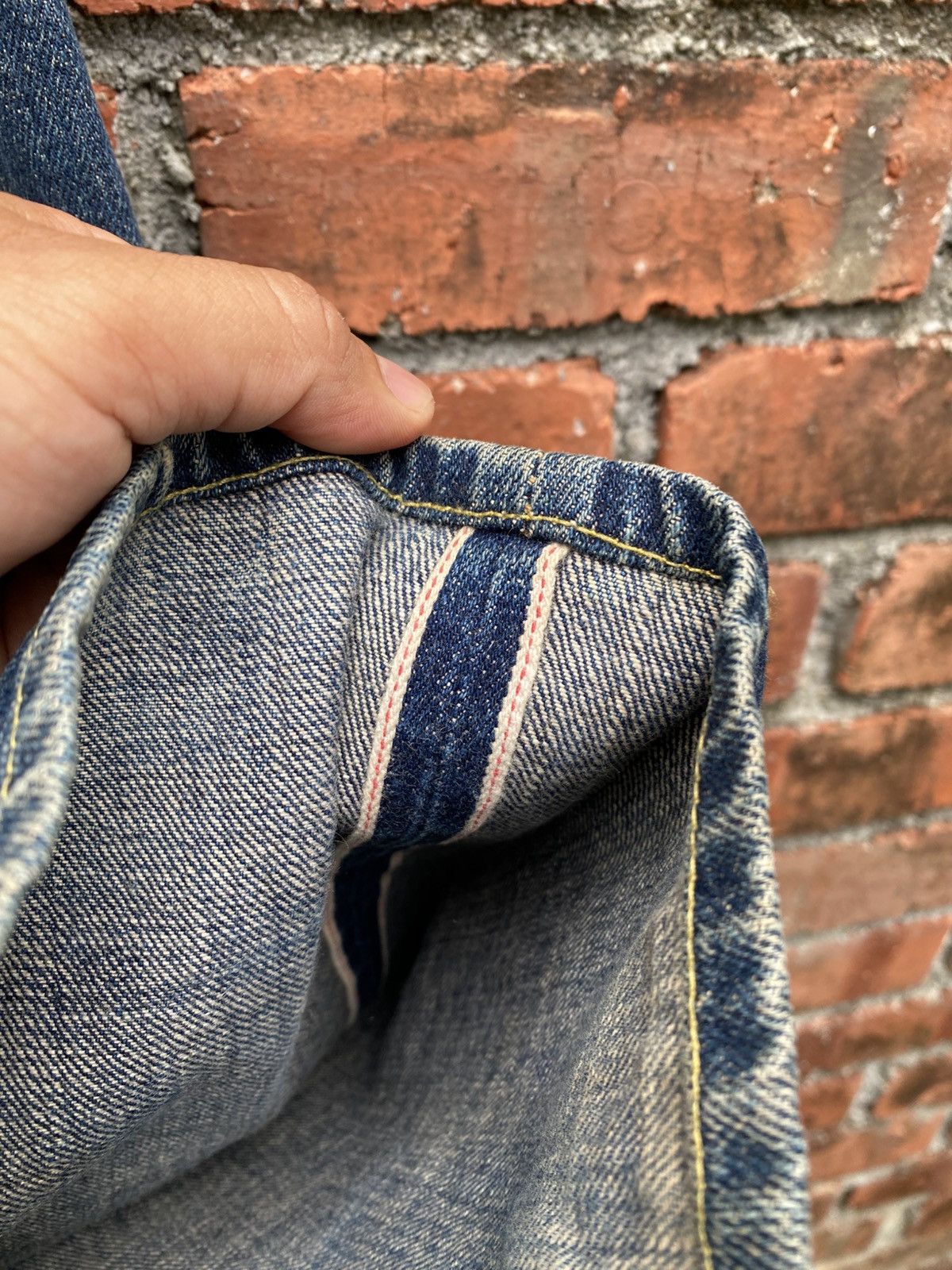 Levi's Vintage Clothing W30x29 Vintage levi's 502 Redline big E made in JAPAN Size US 30 / EU 46 - 4 Thumbnail