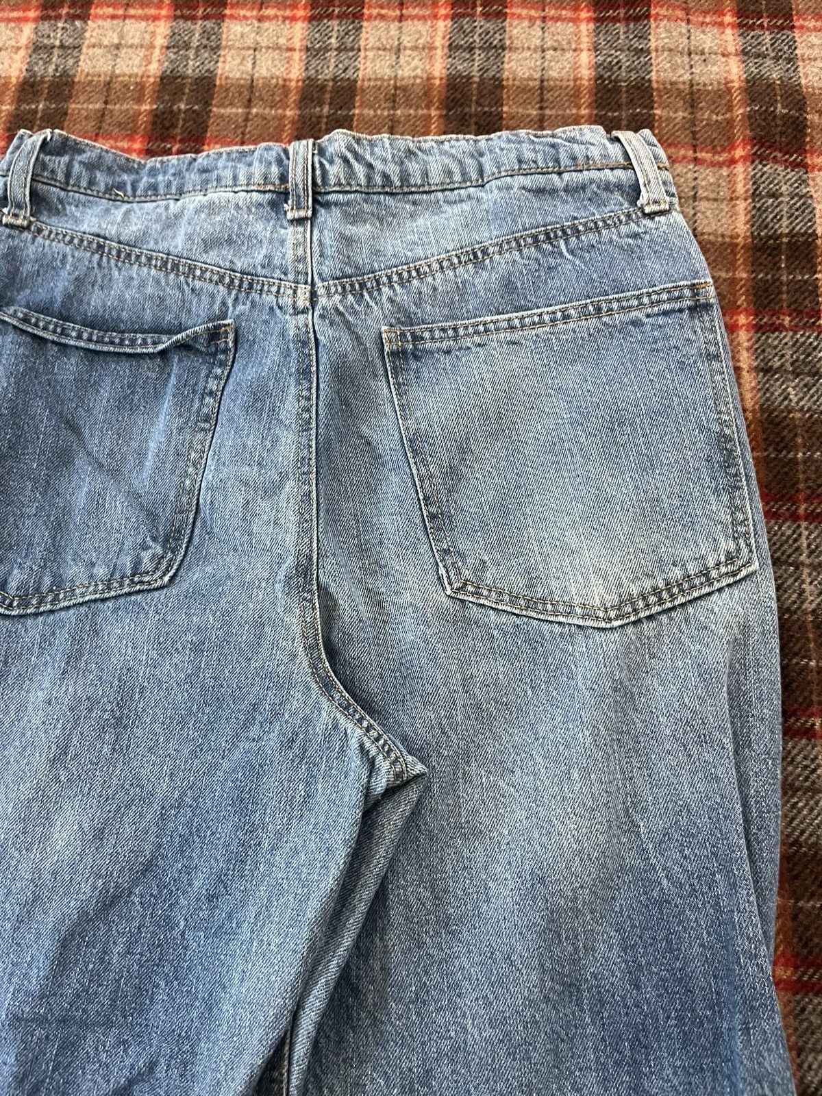 Other Vintage Y2K 2000’s Distressed Cropped Vanilla Star relaxed Size 30" / US 8 / IT 44 - 8 Thumbnail
