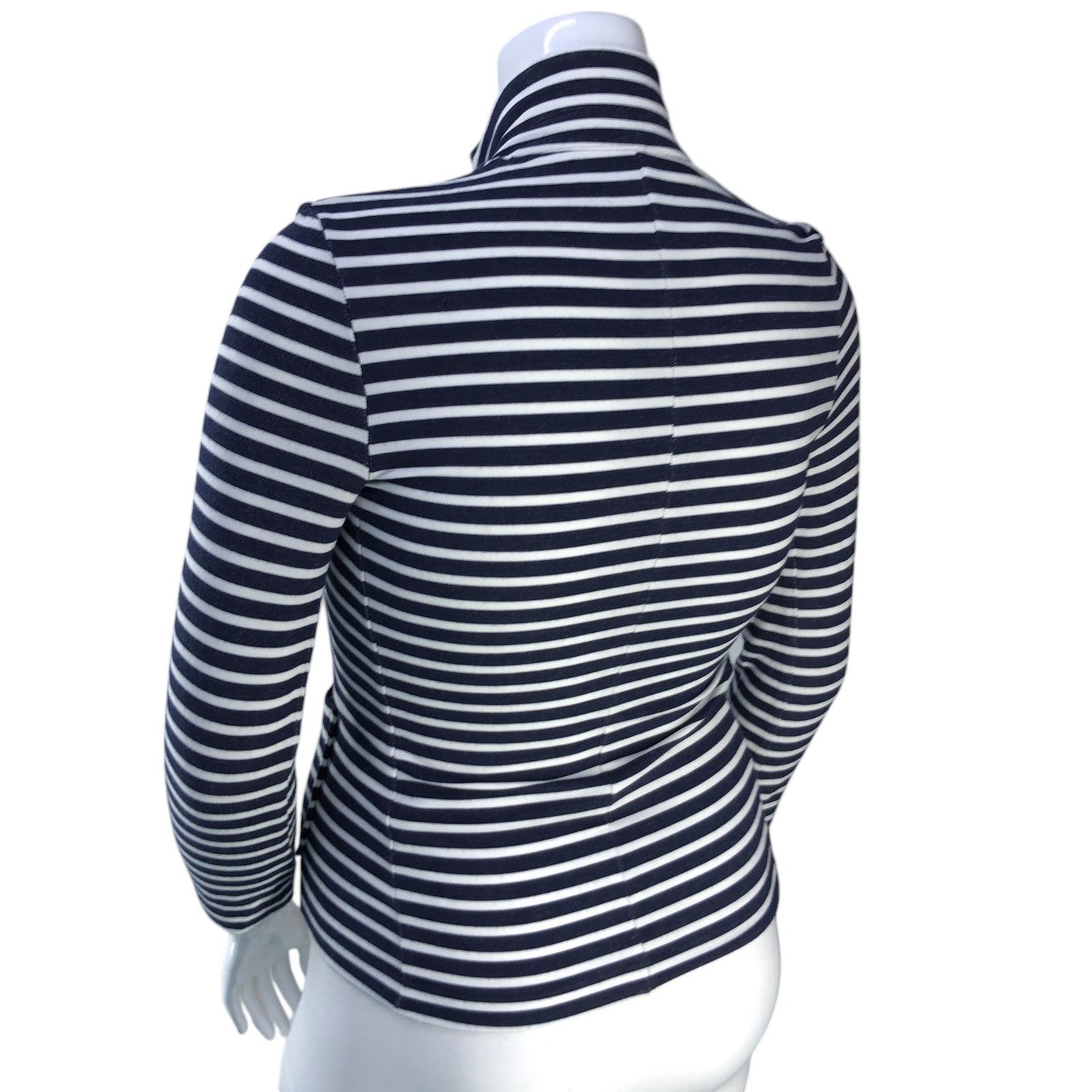 MAJESTIC FILATURES Majestic Filatures Size 2 US M Blazer Soft Touch Striped Size M / US 6-8 / IT 42-44 - 6 Thumbnail