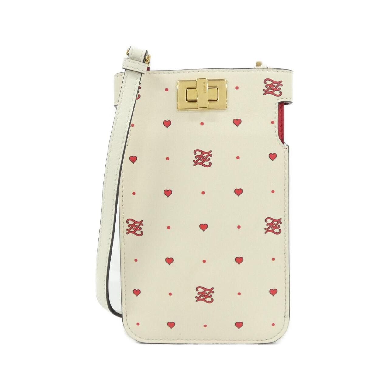 Fendi Fendi Fendi Peekaphone Leather Phone Case Leather Phonecase 8M0442 AHO3 DUTY FREE for USA Size ONE SIZE - 1 Thumbnail