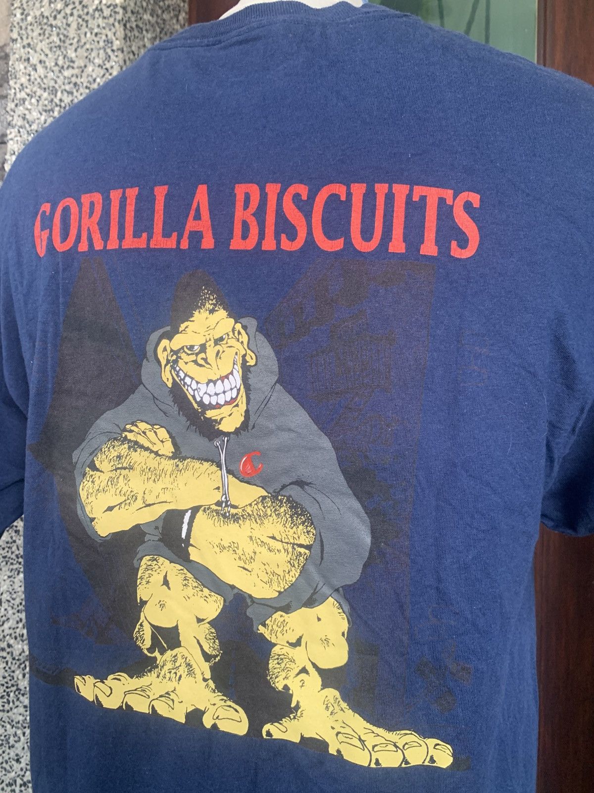 Band Tees Vintage Gorilla Biscuits Hardcore Punk Band T shirt Size US M / EU 48-50 / 2 - 7 Thumbnail