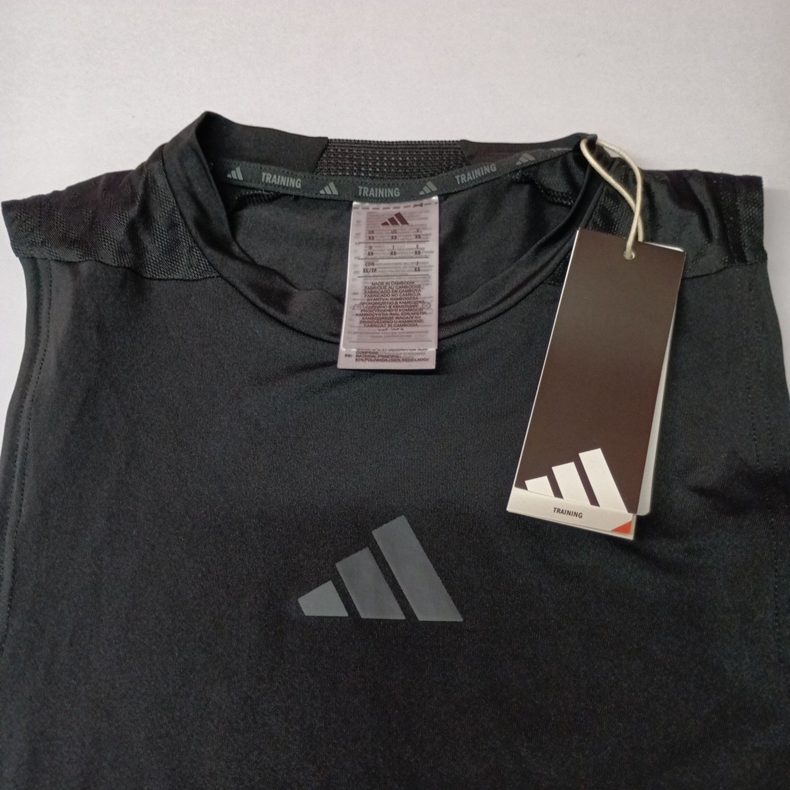 Adidas Adidas Men's Size XS XSmall D4T Training Tank Top Black Size US XS / EU 42 / 0 - 2 Thumbnail