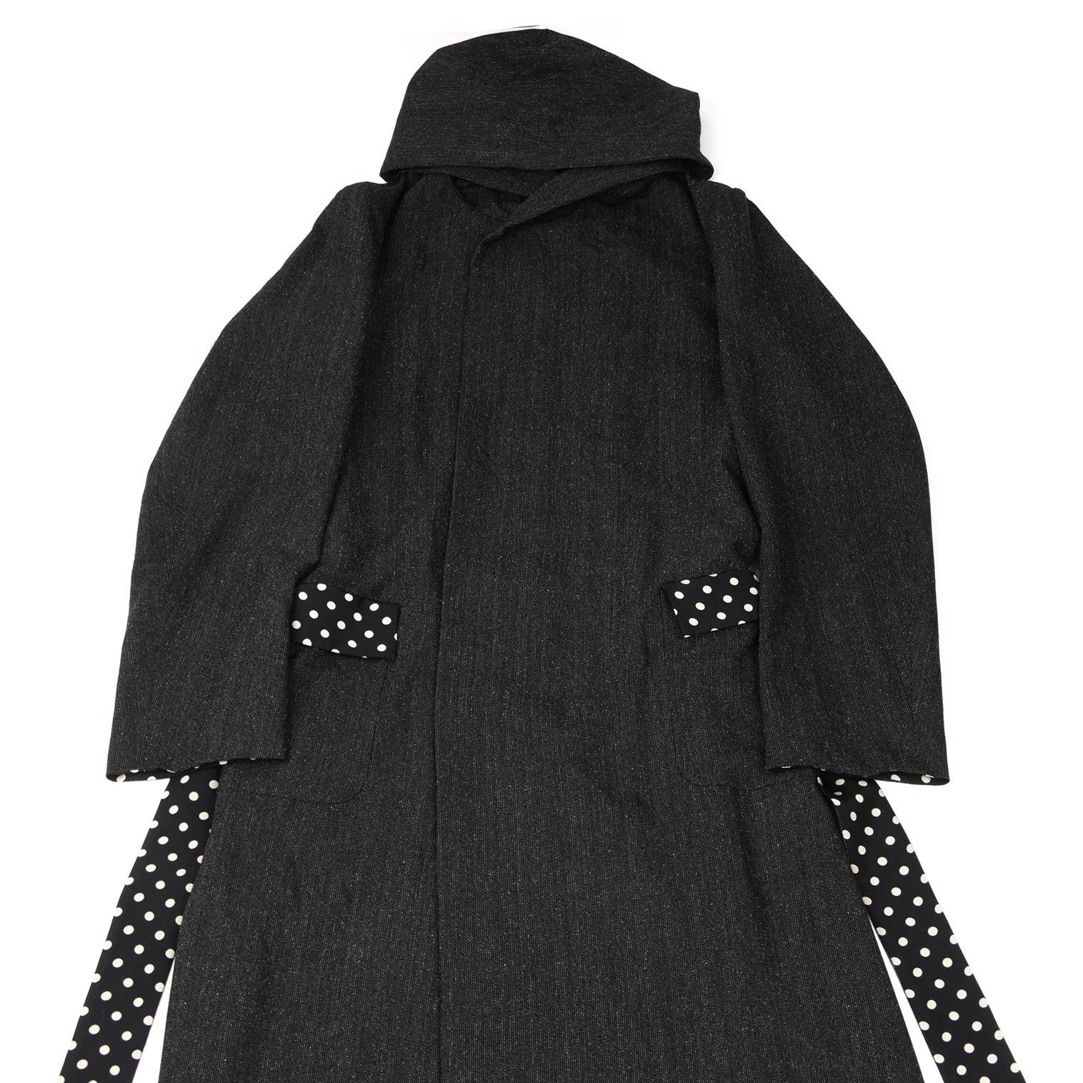 Yohji Yamamoto Yohji Yamamoto Wool Silk Double Hooded Coat Size US L / EU 52-54 / 3 - 2 Thumbnail