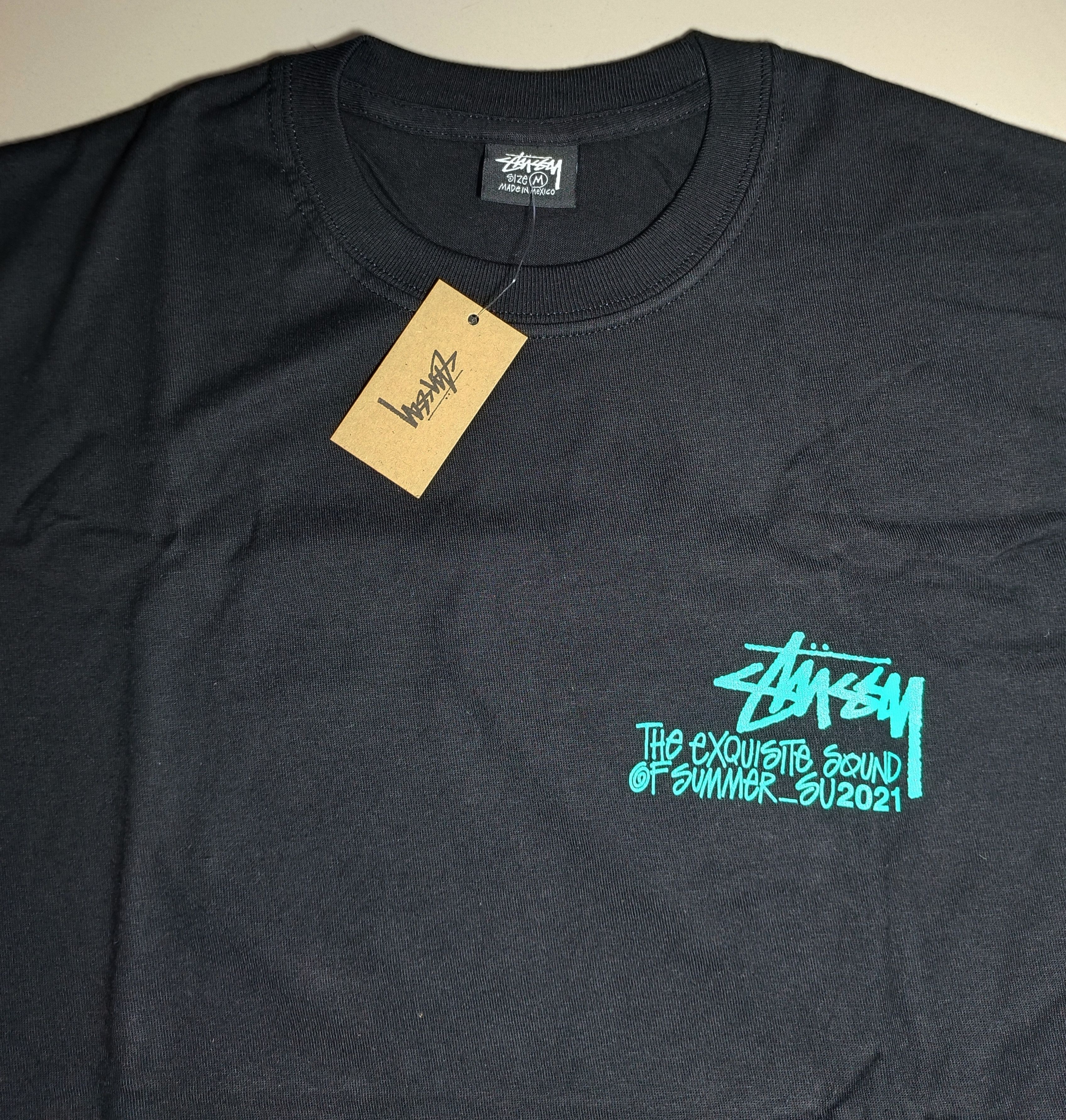 Stussy × Vintage Stussy Sound Of Summer Tee Black Size US M / EU 48-50 / 2 - 4 Thumbnail